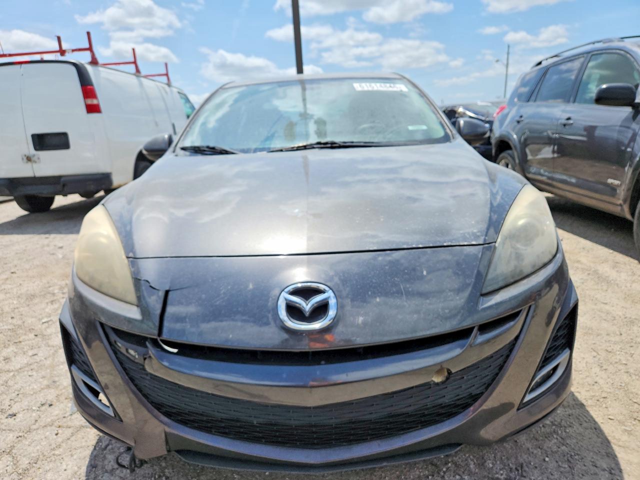 2010 Mazda 3 S Gray vin: JM1BL1S51A1230060