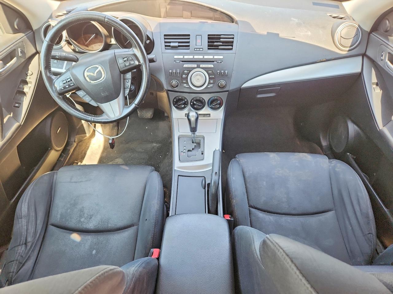 2010 Mazda 3 S Black vin: JM1BL1S52A1278814