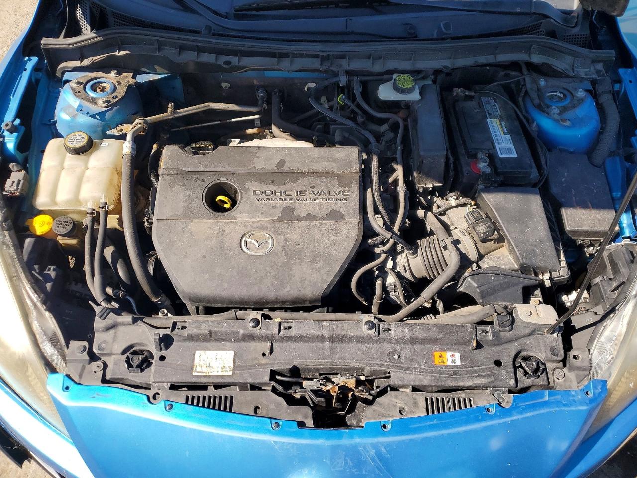 2010 Mazda 3 S Blue vin: JM1BL1S53A1103052