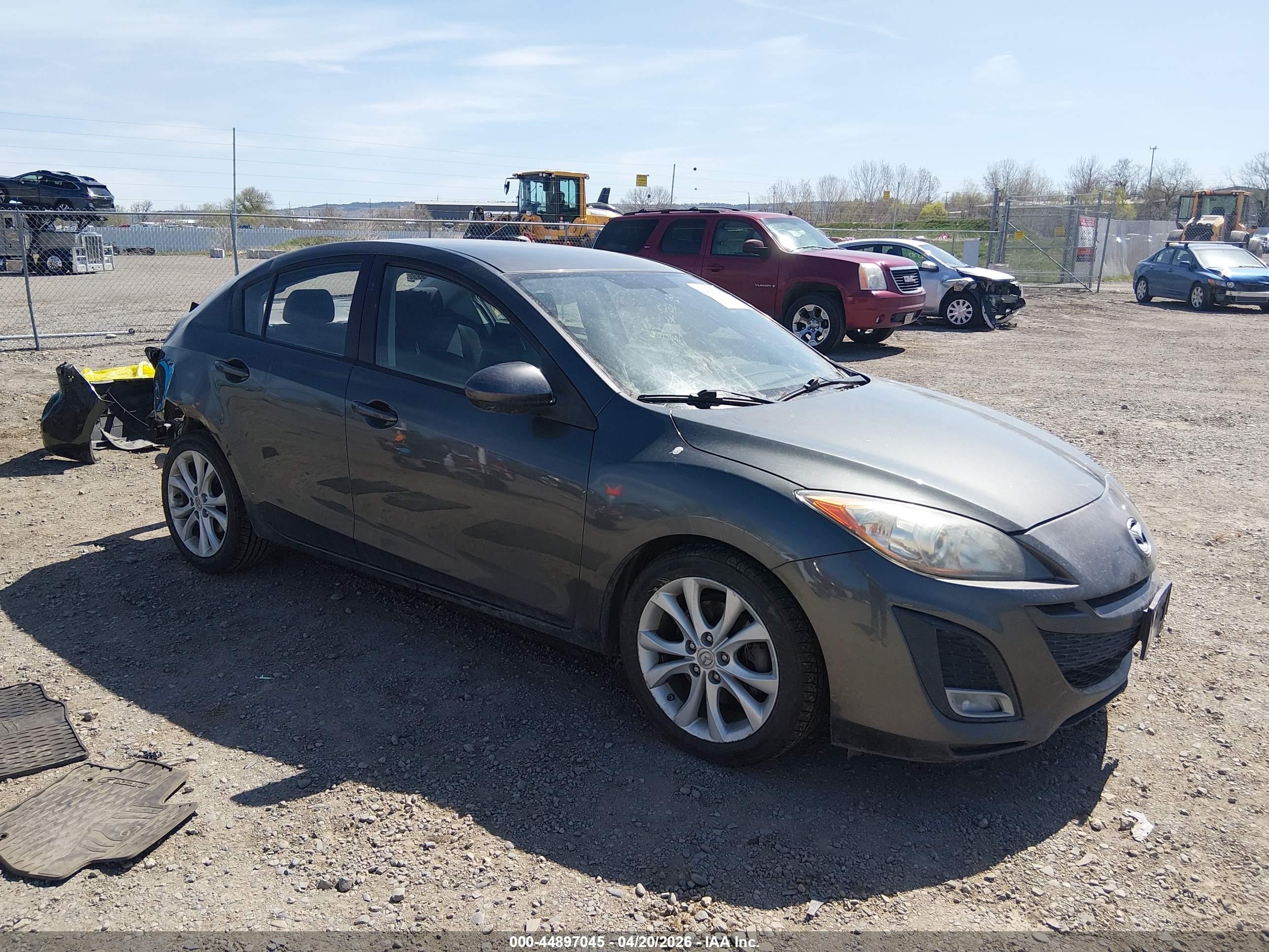 2010 Mazda Mazda3 S Sport Серый vin: JM1BL1S53A1341063