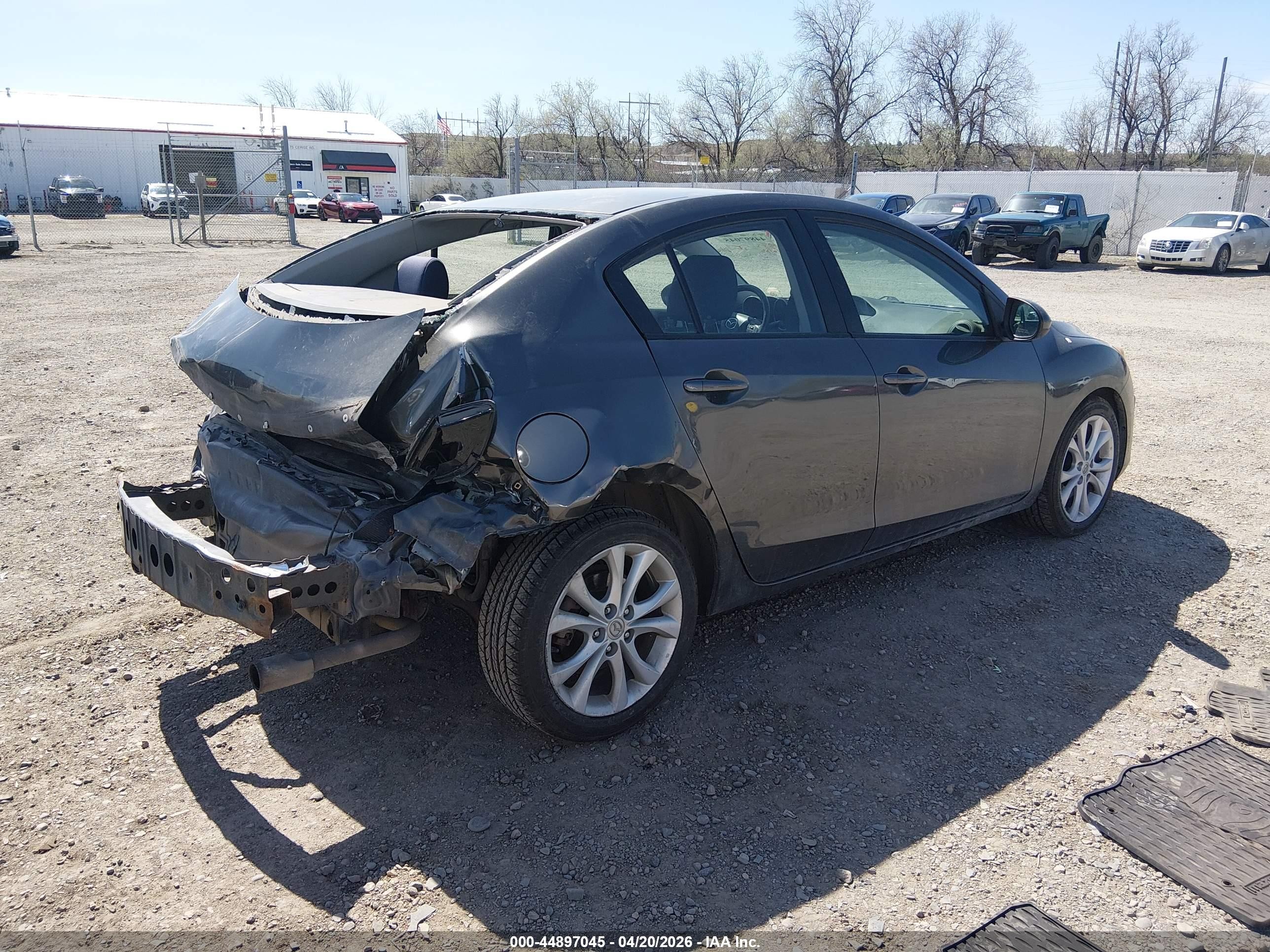 2010 Mazda Mazda3 S Sport Серый vin: JM1BL1S53A1341063