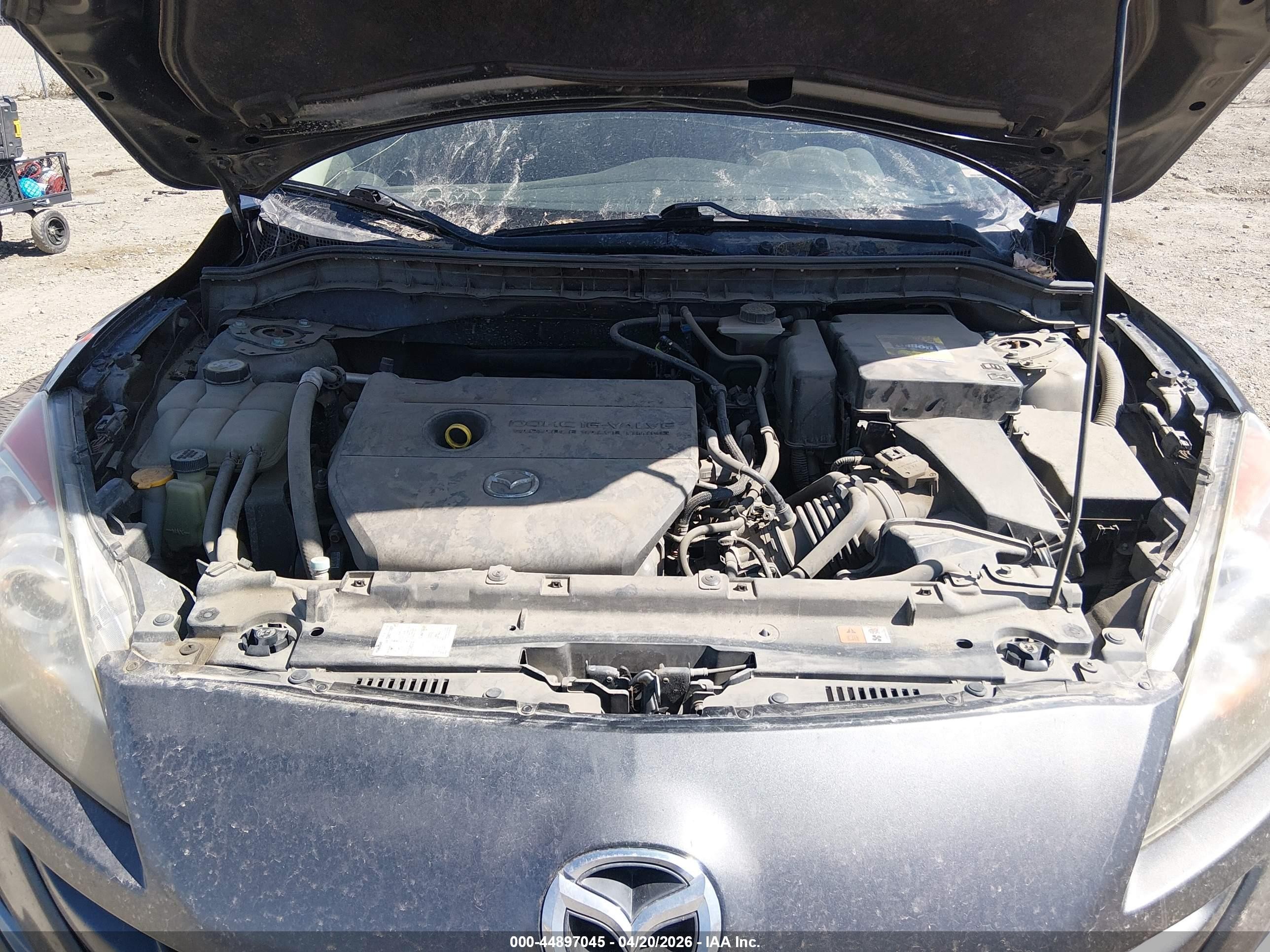 2010 Mazda Mazda3 S Sport Серый vin: JM1BL1S53A1341063