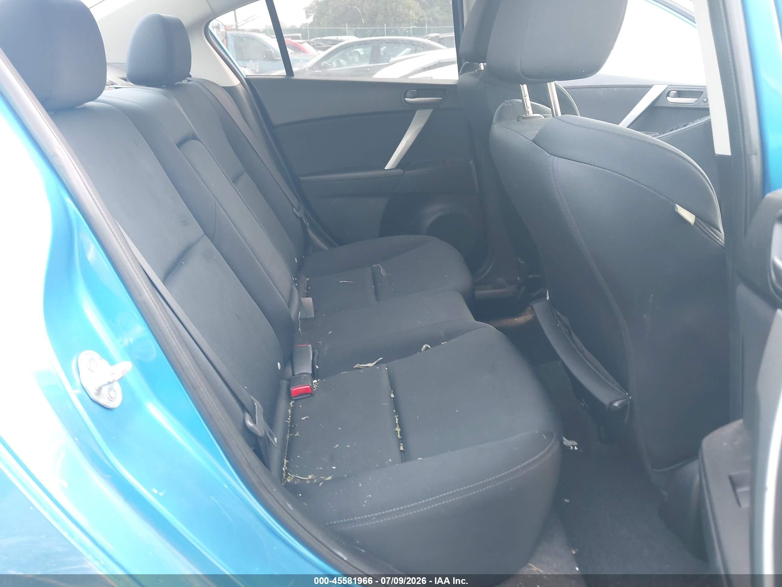 2010 Mazda Mazda3 S Sport Blue vin: JM1BL1S54A1316396