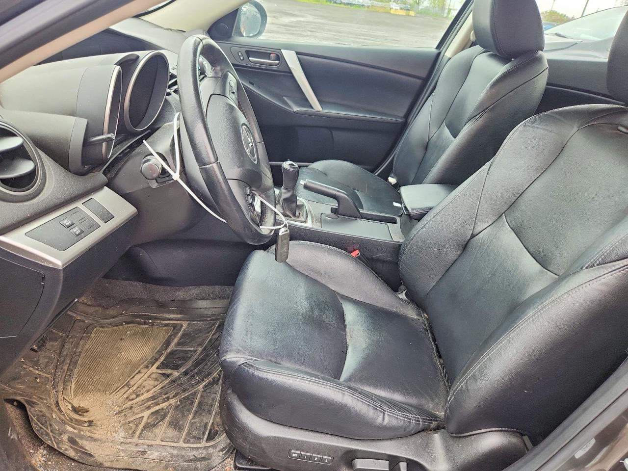 2010 Mazda 3 S Gray vin: JM1BL1S56A1338769