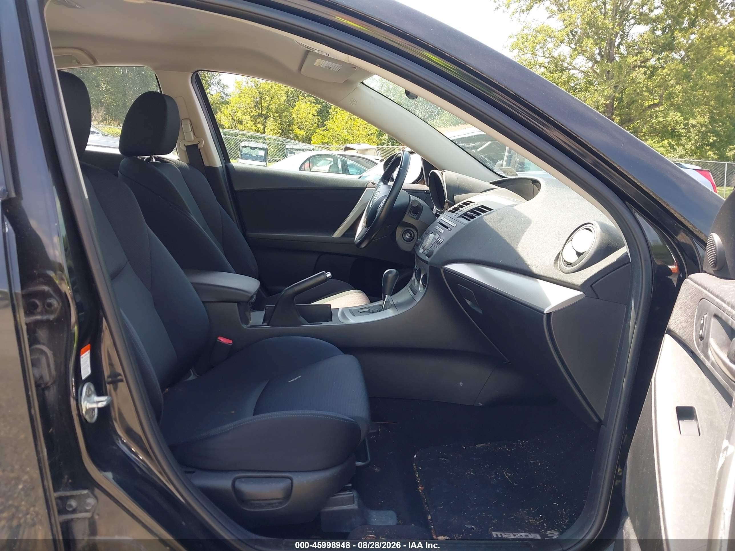 2010 Mazda Mazda3 S Sport Черный vin: JM1BL1S57A1101238