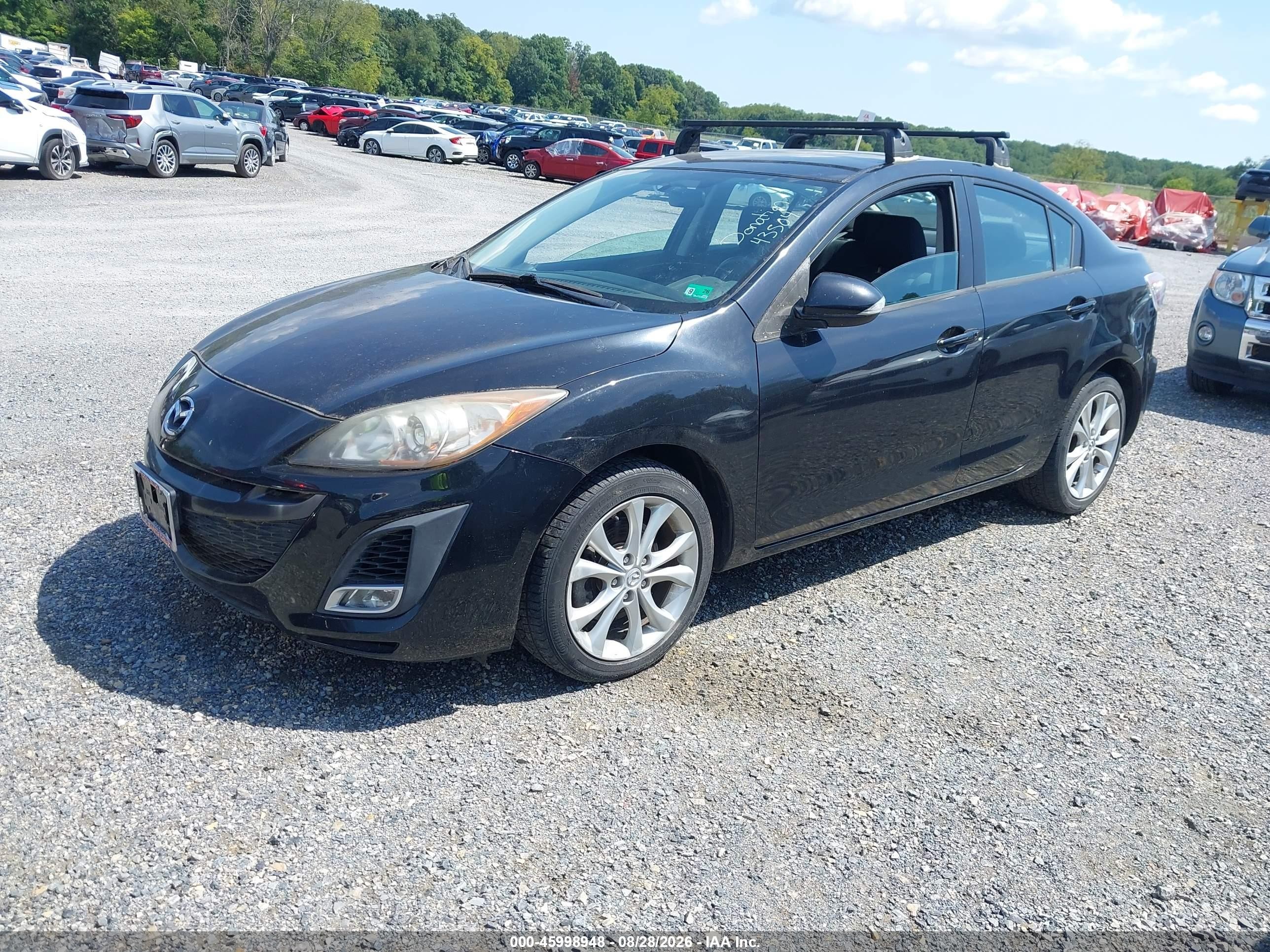 2010 Mazda Mazda3 S Sport Черный vin: JM1BL1S57A1101238