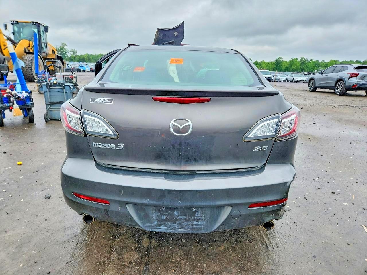 2010 Mazda 3 S Gray vin: JM1BL1S57A1183665