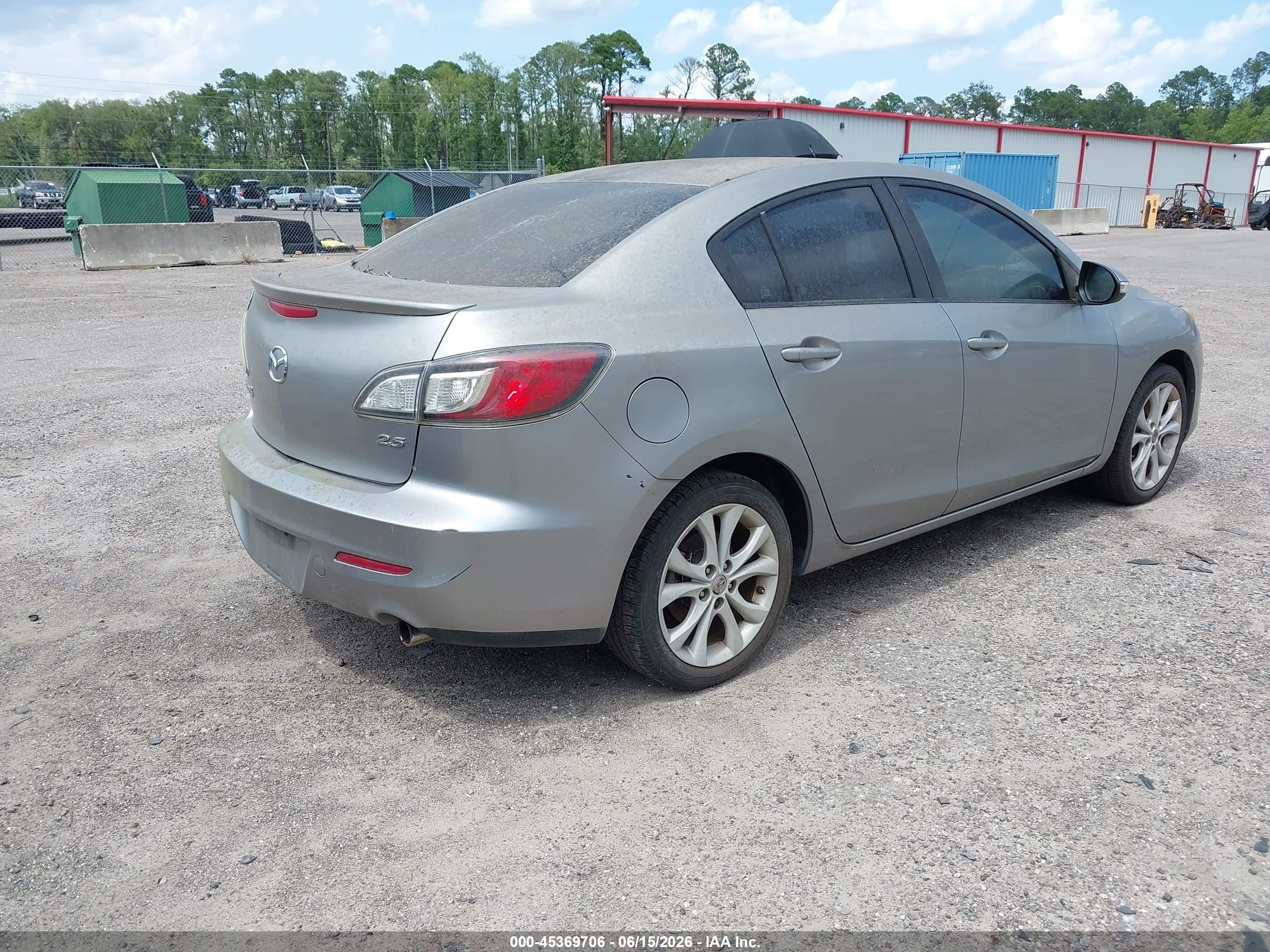 2010 Mazda Mazda3 S Sport Gray vin: JM1BL1S57A1197629