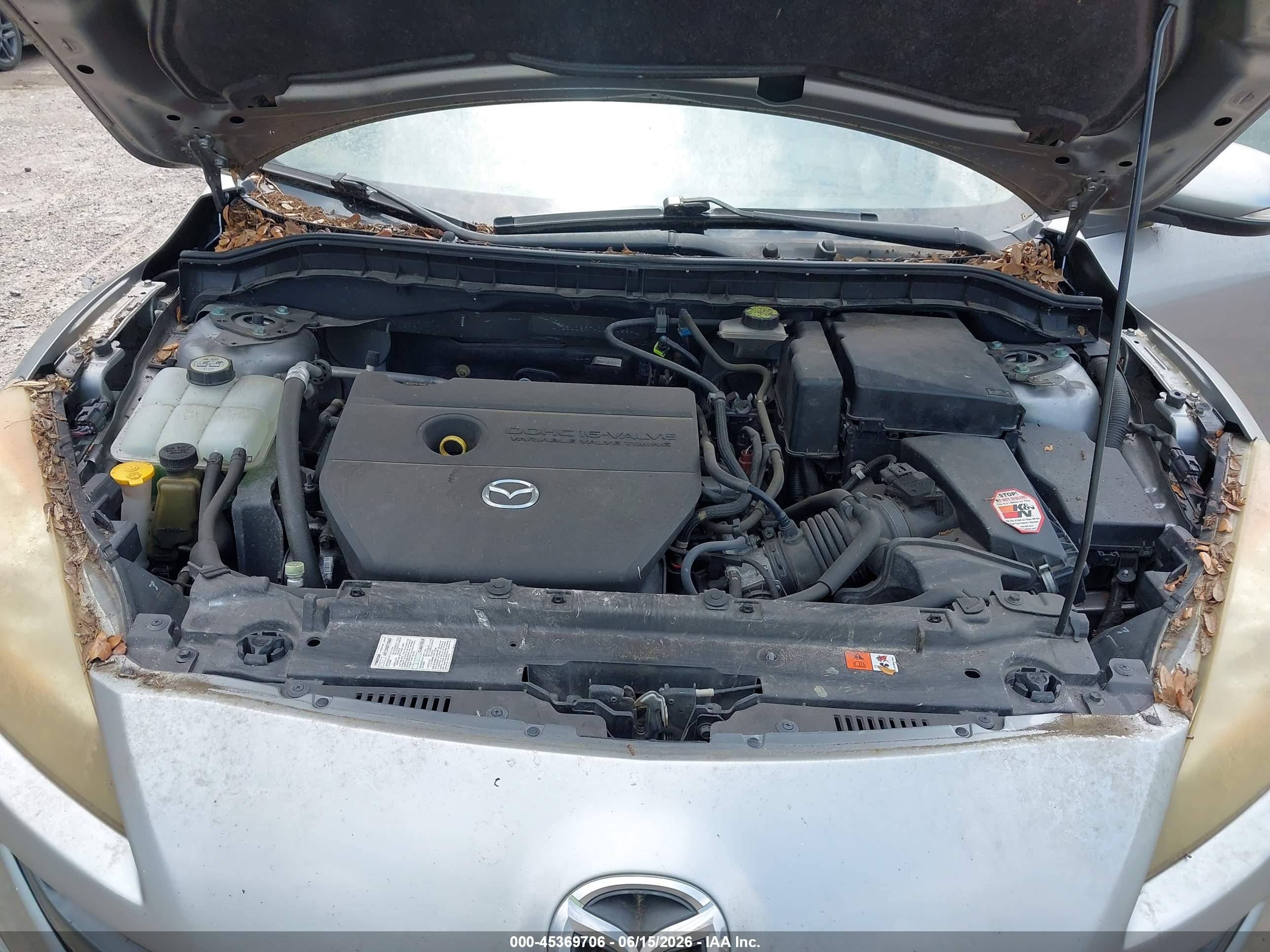 2010 Mazda Mazda3 S Sport Gray vin: JM1BL1S57A1197629