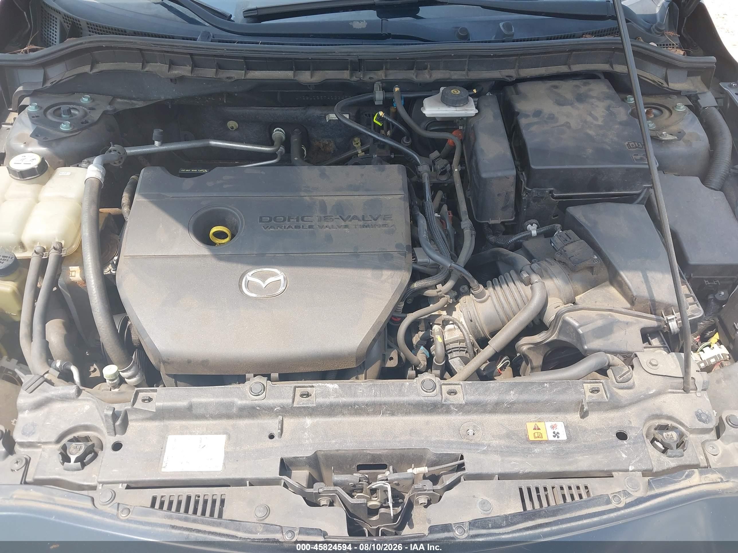 2010 Mazda Mazda3 S Grand Touring Black vin: JM1BL1S57A1224778