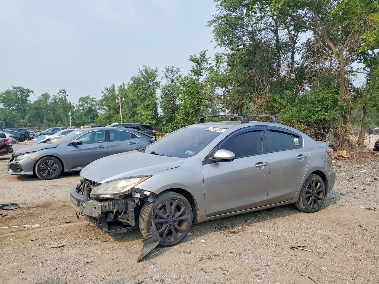 2010 Mazda 3 S Silver vin: JM1BL1S58A1250080