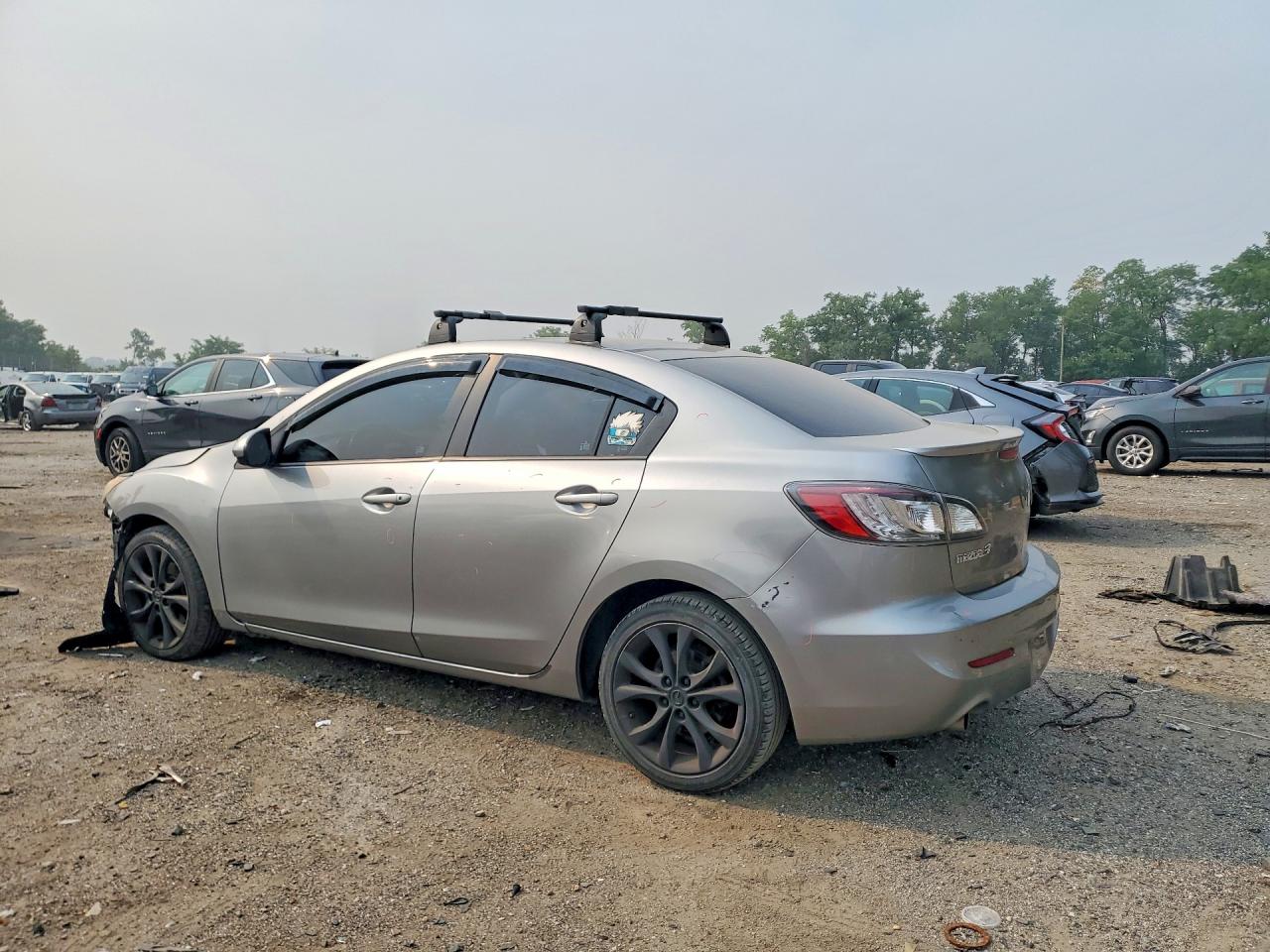 2010 Mazda 3 S Silver vin: JM1BL1S58A1250080