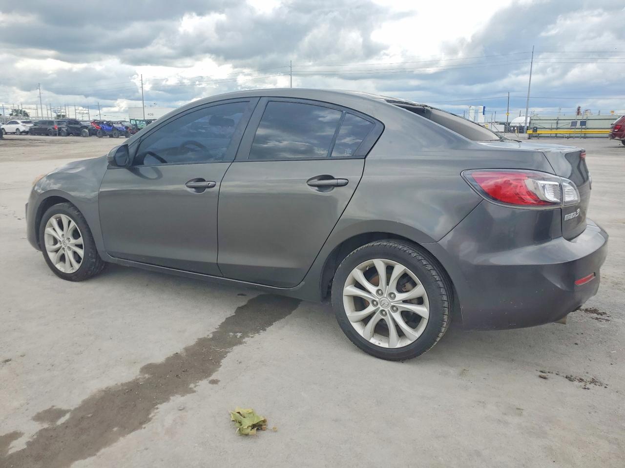 2010 Mazda 3 S Gray vin: JM1BL1S58A1344640