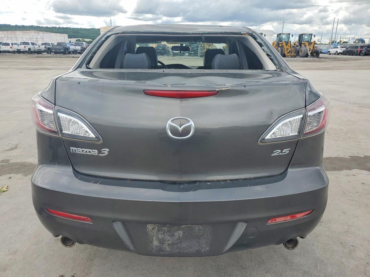 2010 Mazda 3 S Gray vin: JM1BL1S58A1344640