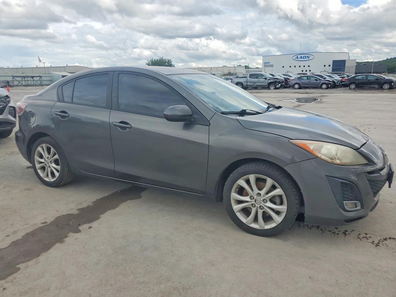 2010 Mazda 3 S Gray vin: JM1BL1S58A1344640