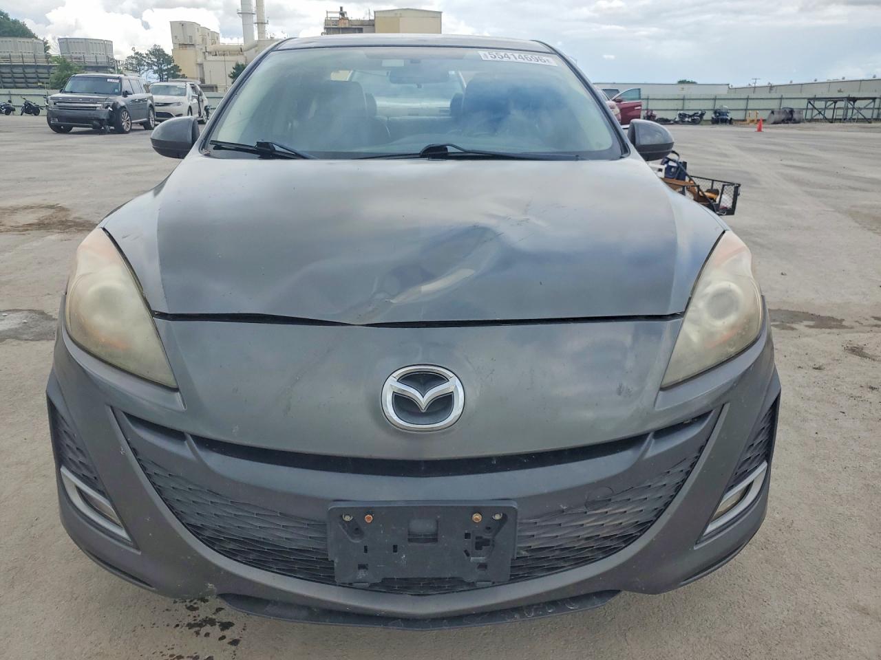 2010 Mazda 3 S Gray vin: JM1BL1S58A1344640