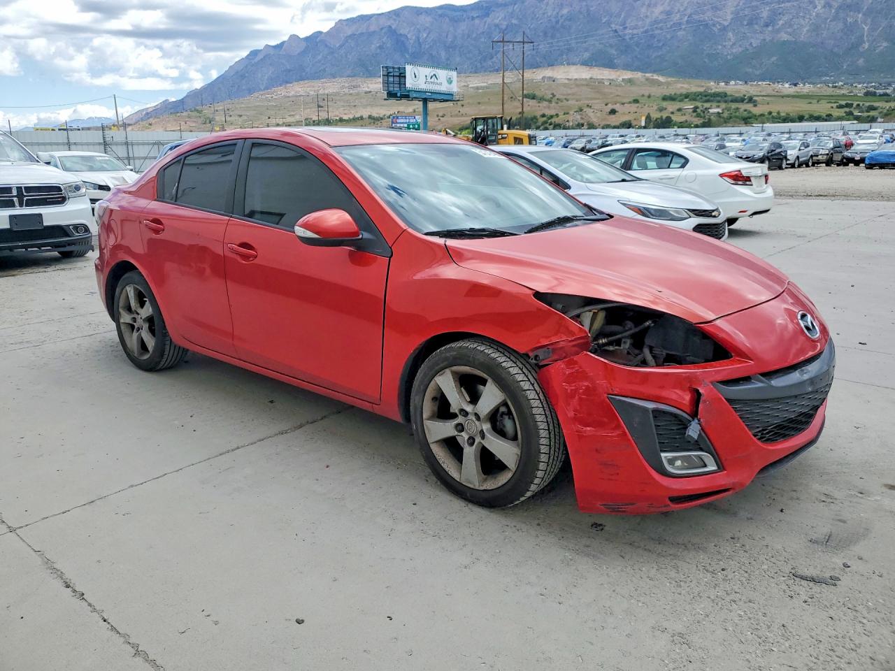 2010 Mazda 3 S Красный vin: JM1BL1S59A1126240