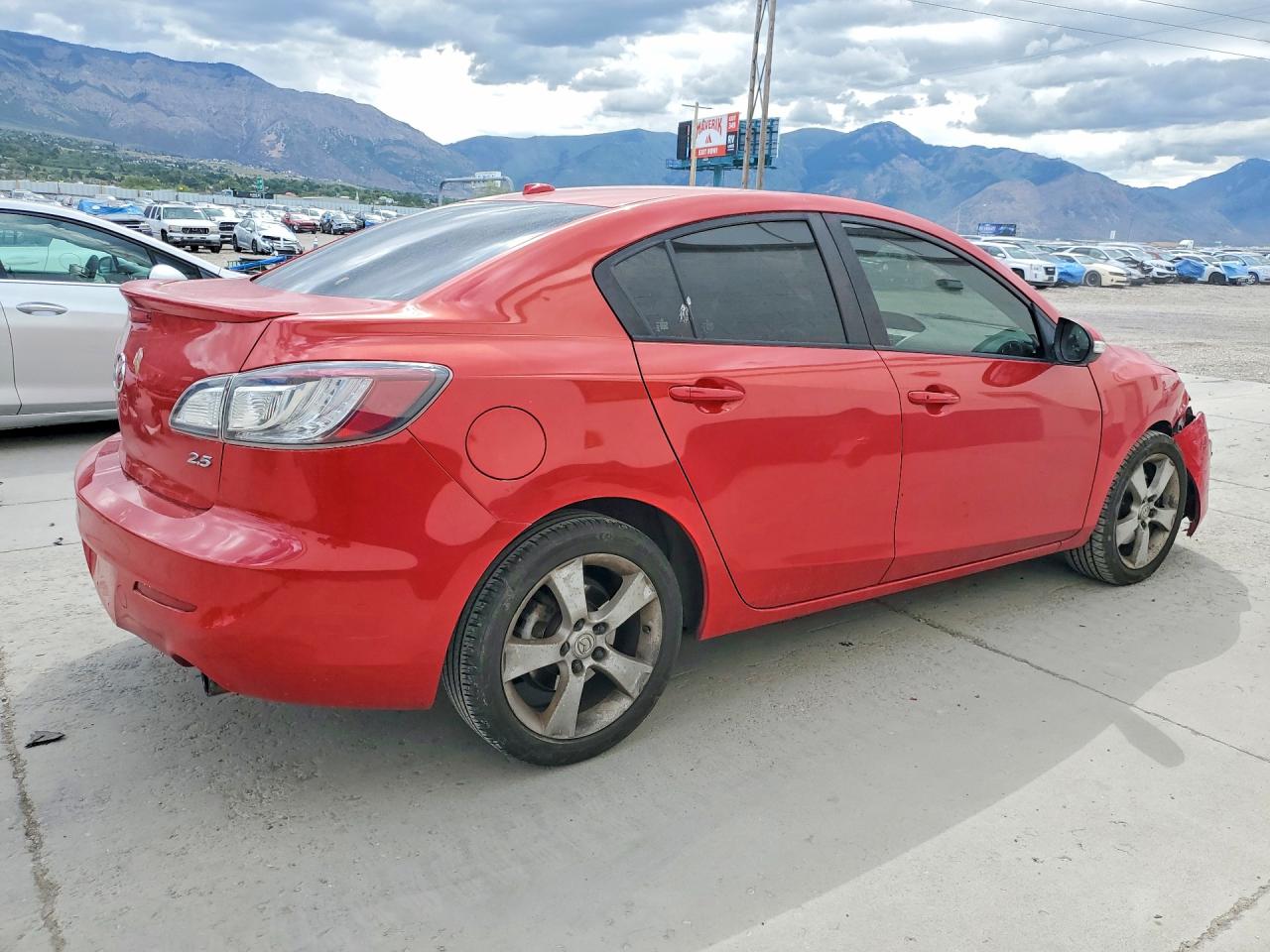 2010 Mazda 3 S Красный vin: JM1BL1S59A1126240