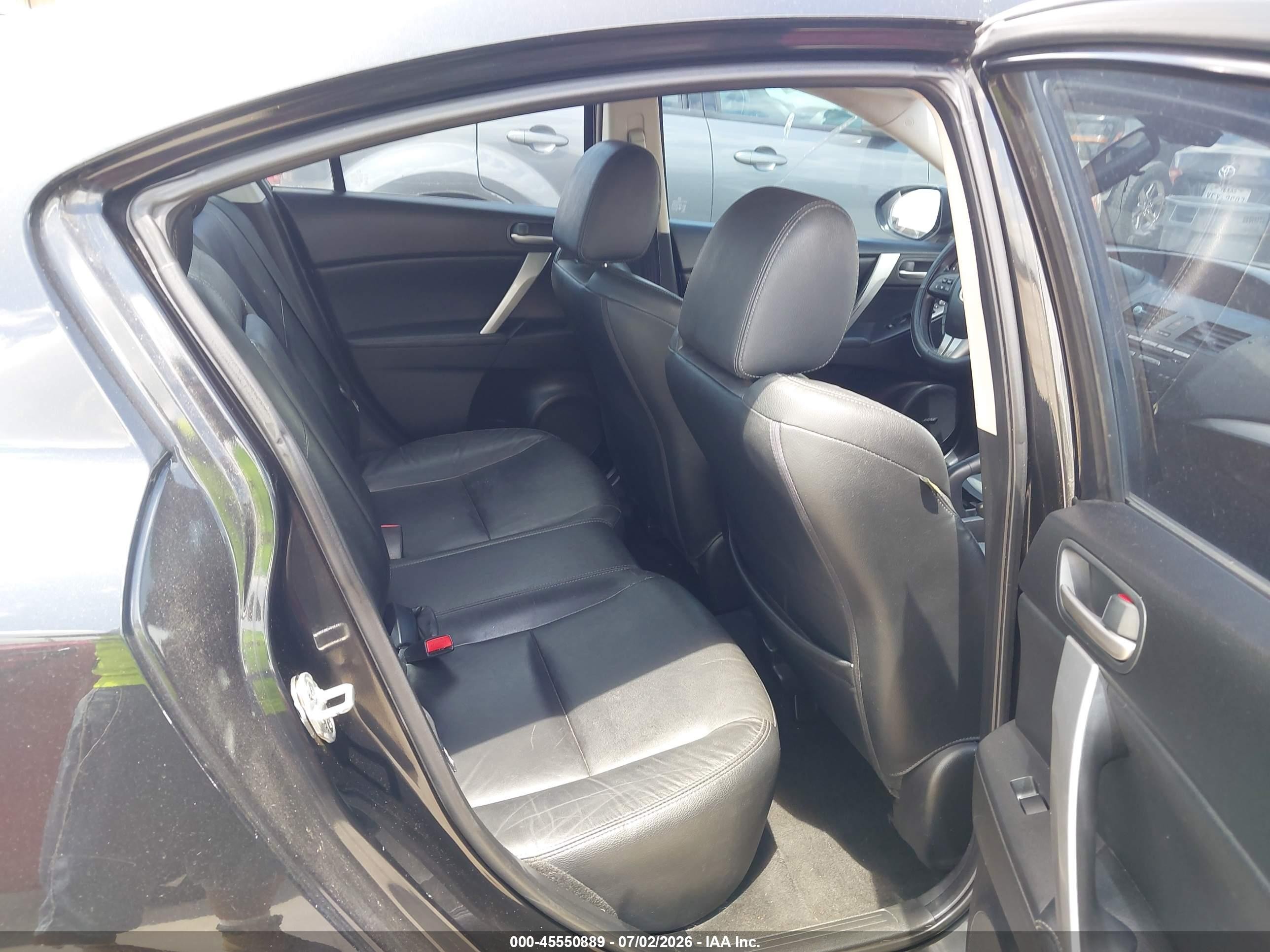 2010 Mazda Mazda3 S Grand Touring Черный vin: JM1BL1S5XA1102335