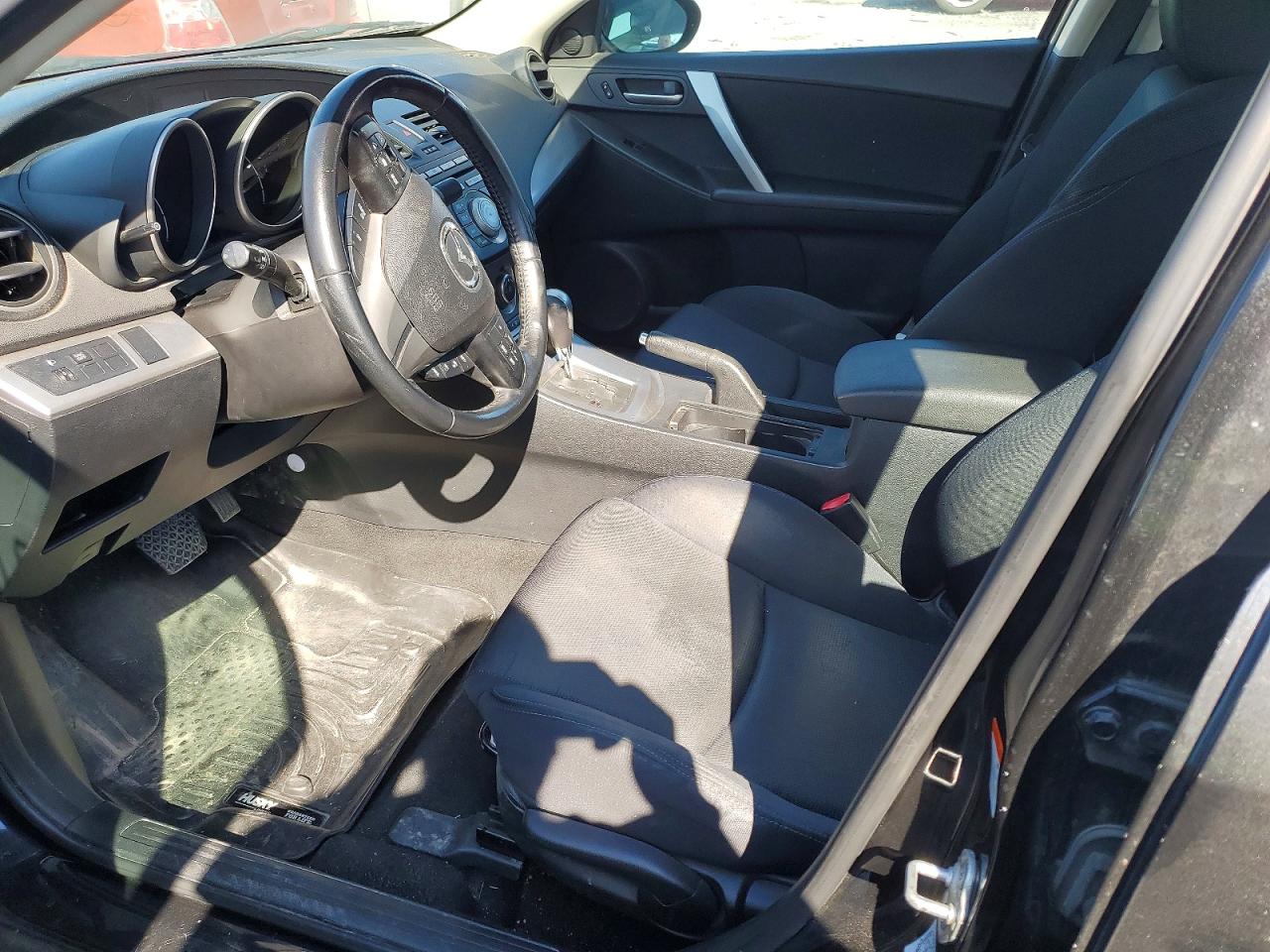 2010 Mazda 3 S Black vin: JM1BL1S5XA1160509