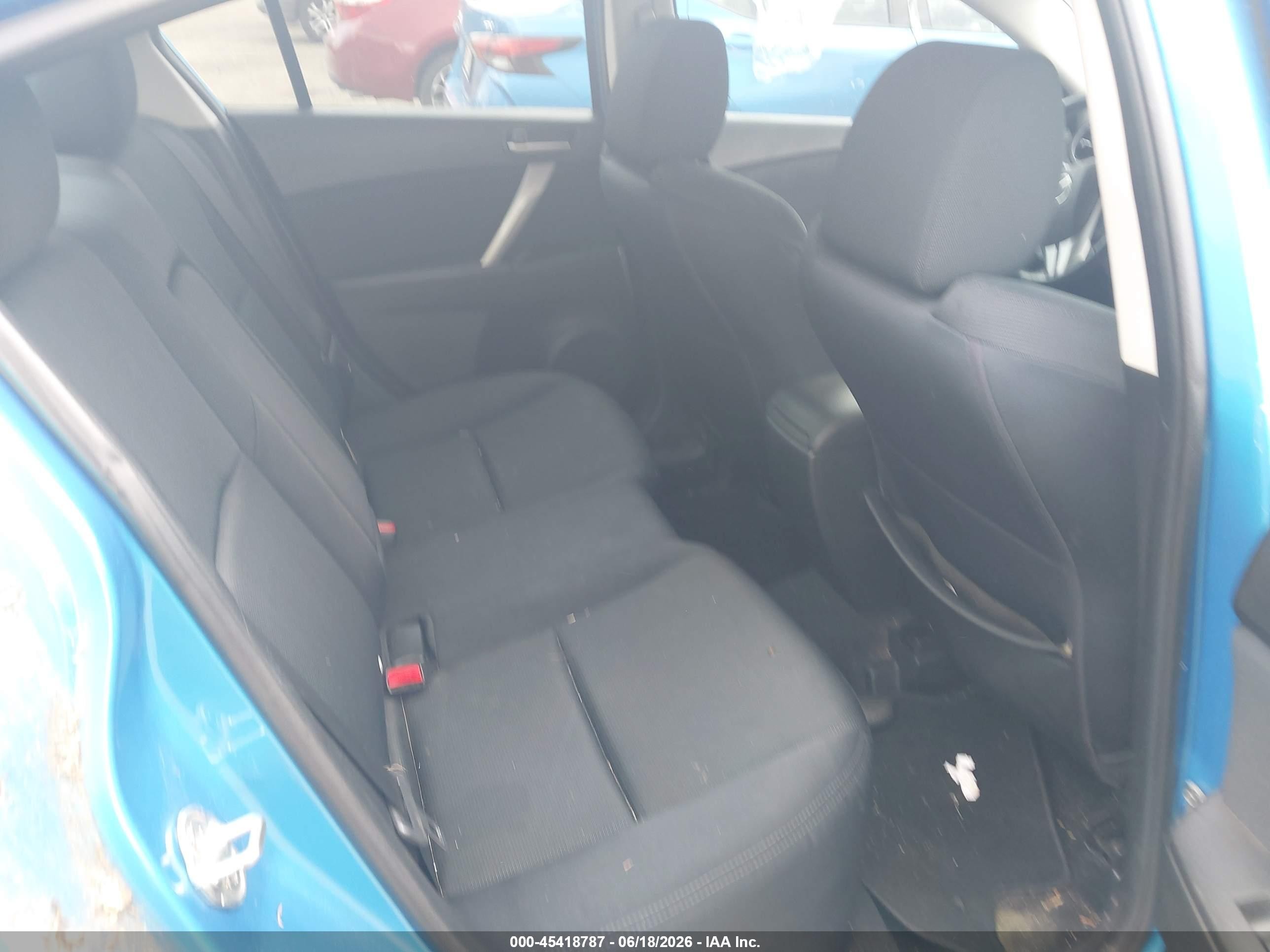 2010 Mazda Mazda3 S Sport Blue vin: JM1BL1S5XA1172191