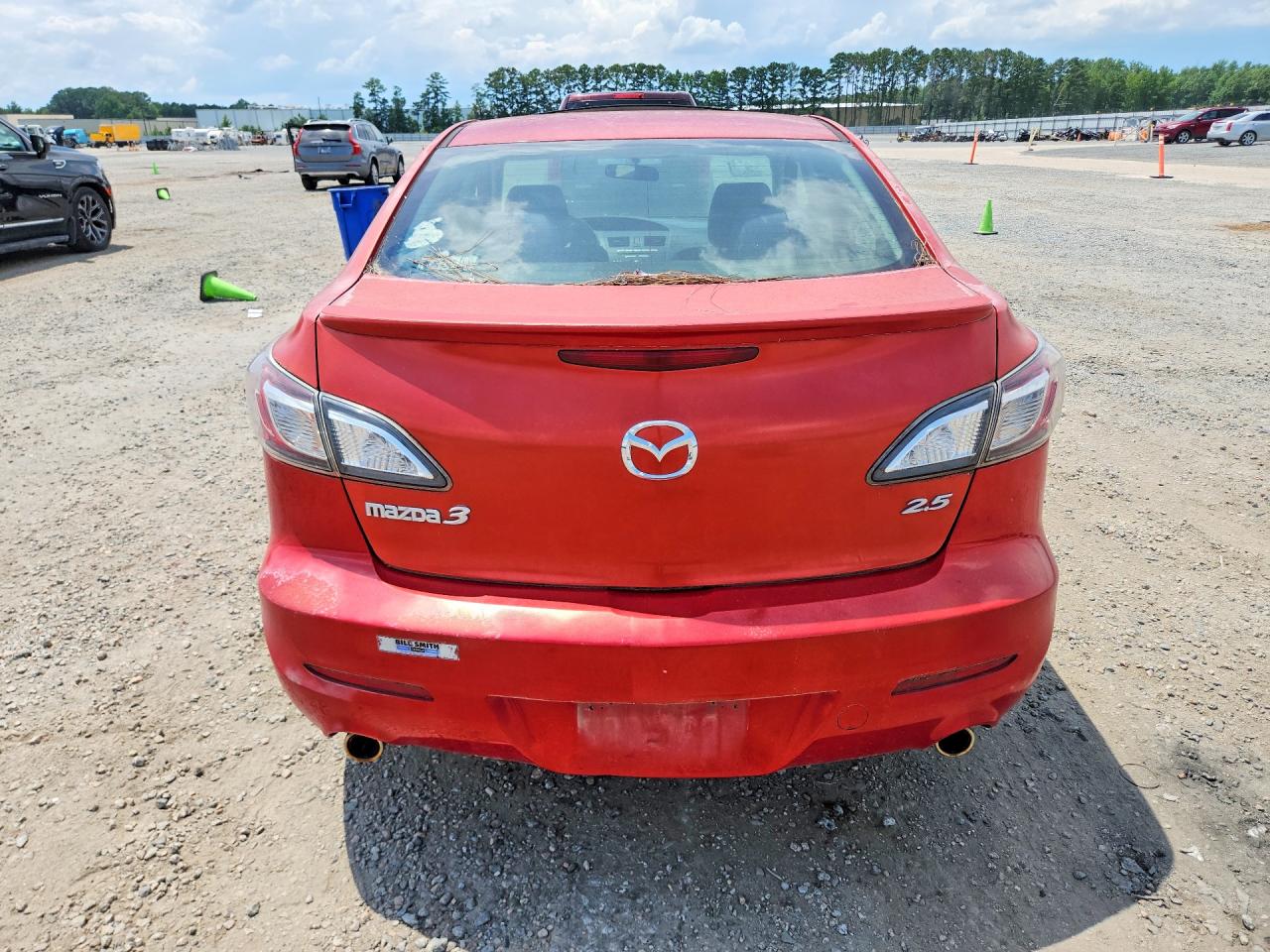 2010 Mazda 3 S Red vin: JM1BL1S5XA1191050