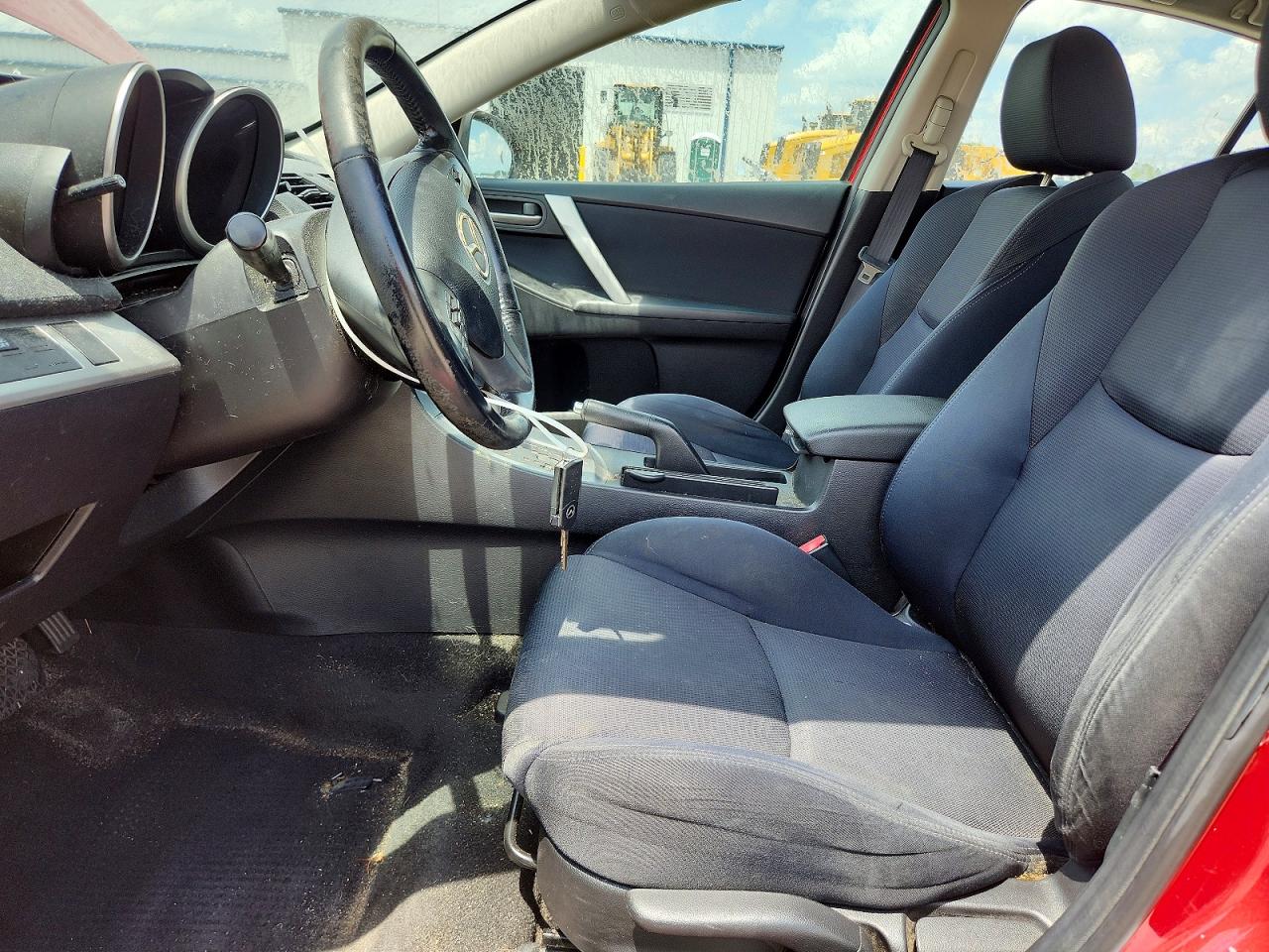 2010 Mazda 3 S Red vin: JM1BL1S5XA1191050