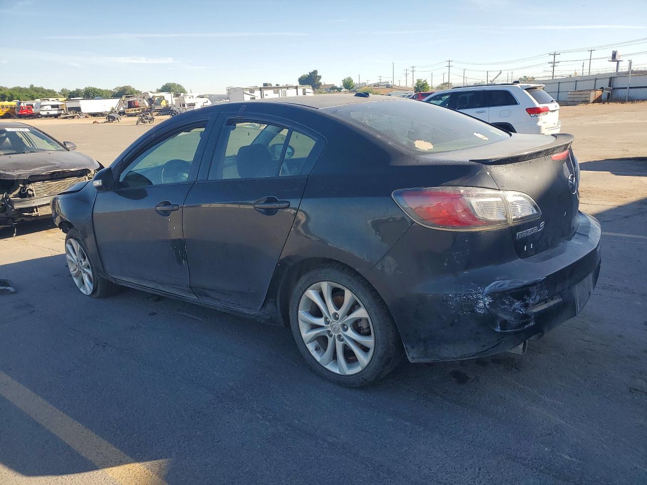 2010 Mazda 3 S Black vin: JM1BL1S5XA1208879