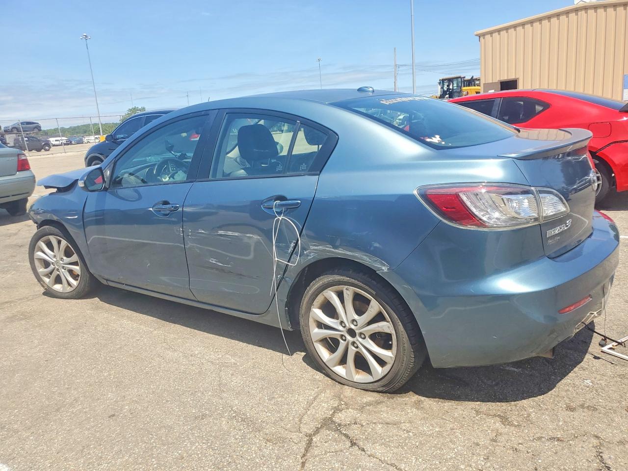 2010 Mazda 3 S Blue vin: JM1BL1S5XA1212088