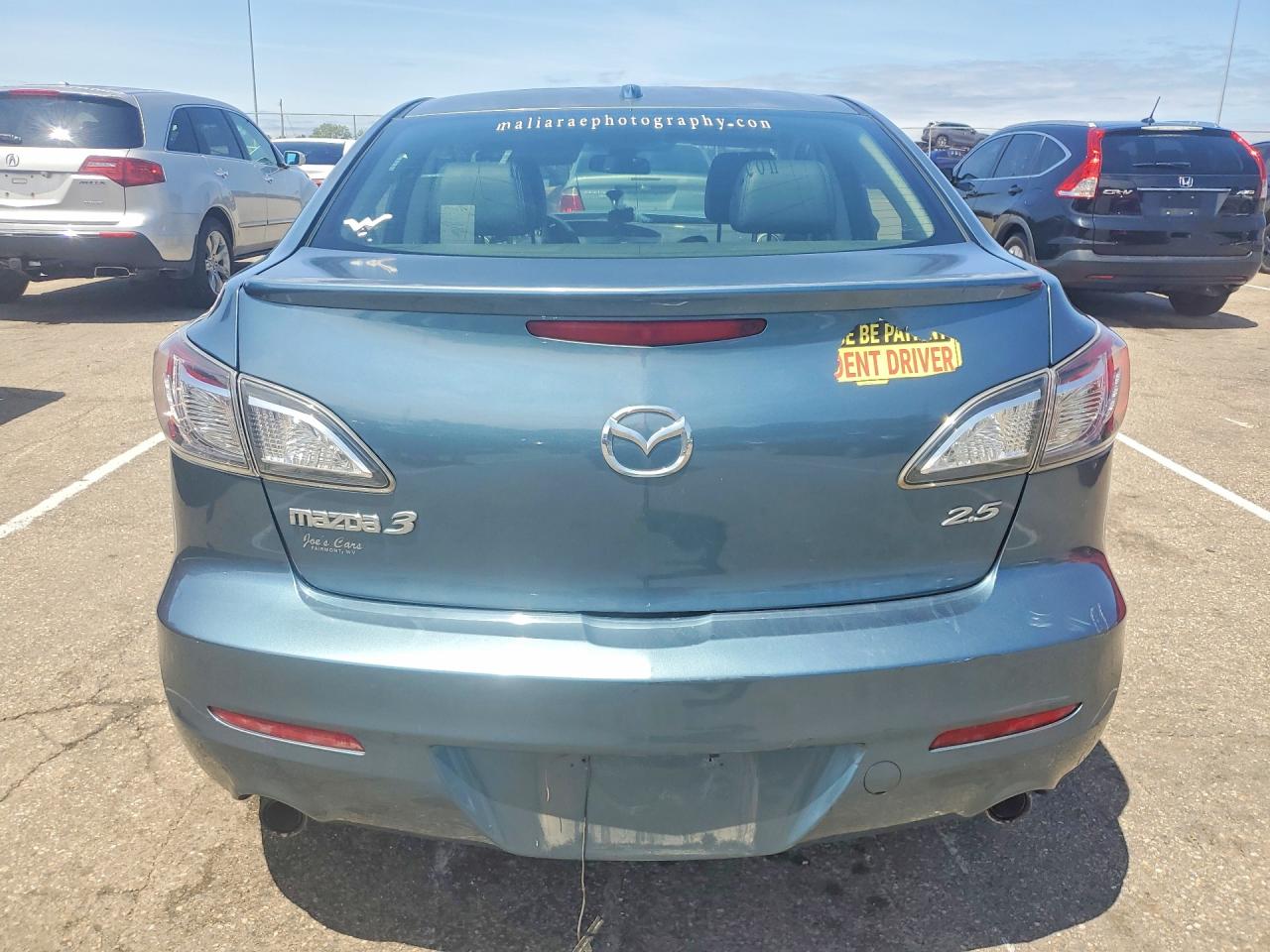 2010 Mazda 3 S Blue vin: JM1BL1S5XA1212088