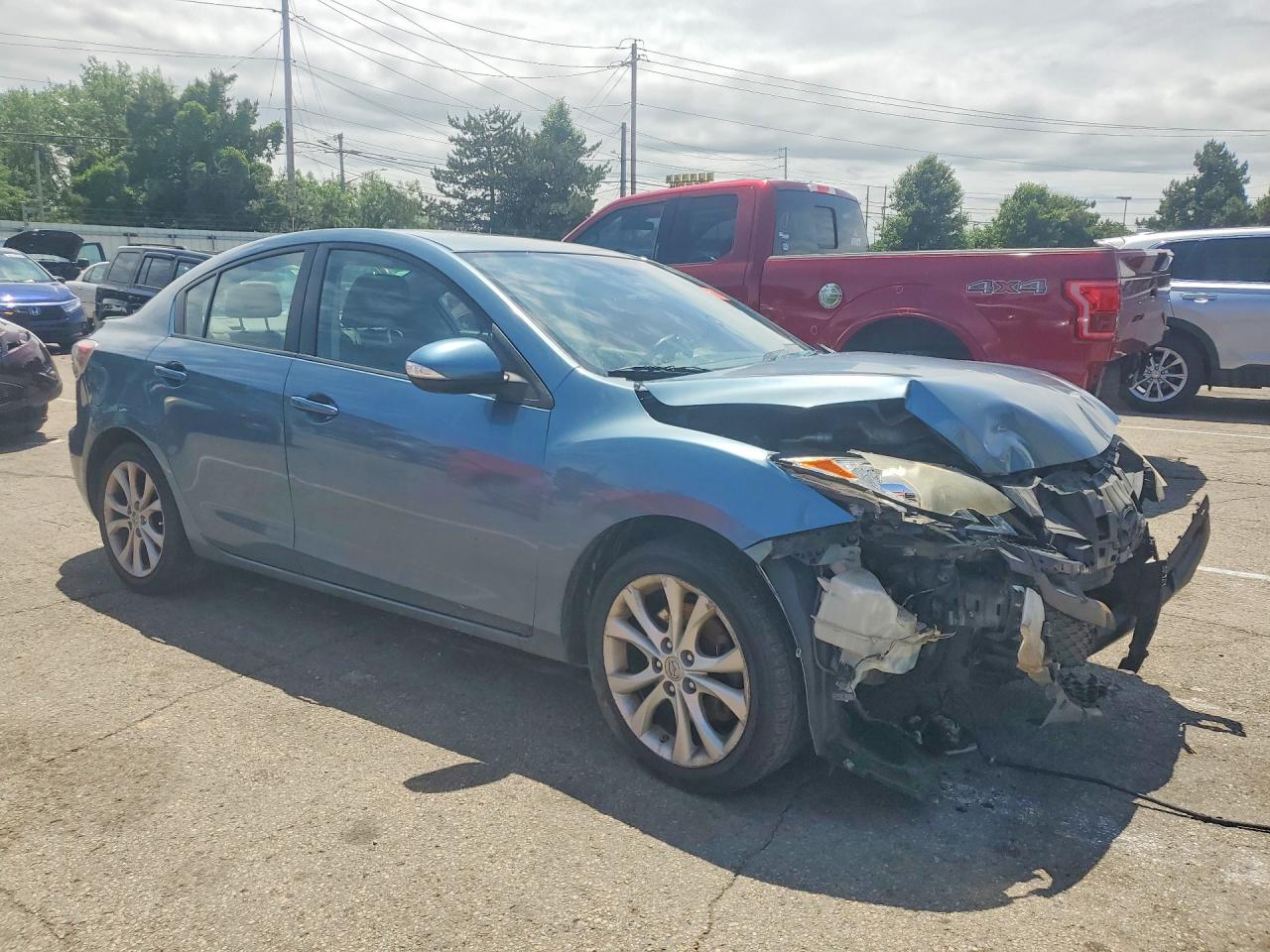 2010 Mazda 3 S Blue vin: JM1BL1S5XA1212088