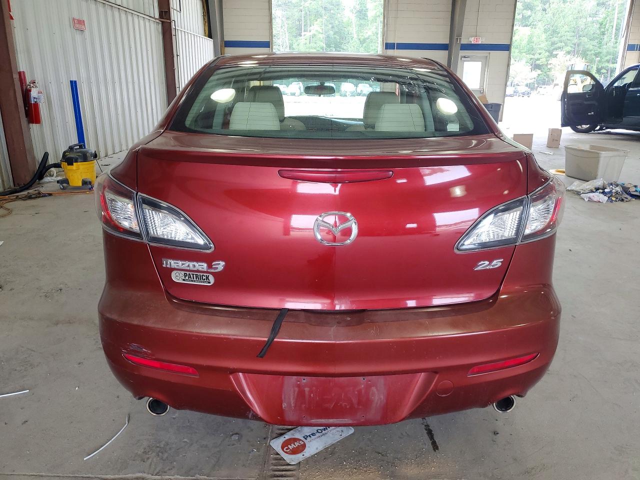 2010 Mazda 3 S Red vin: JM1BL1S61A1113748