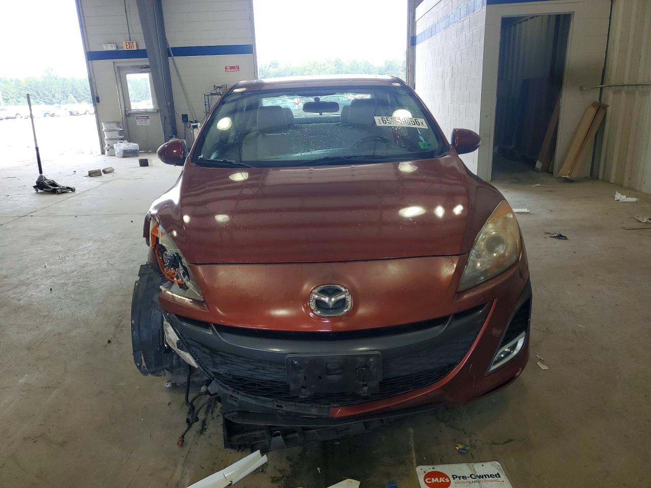 2010 Mazda 3 S Red vin: JM1BL1S61A1113748