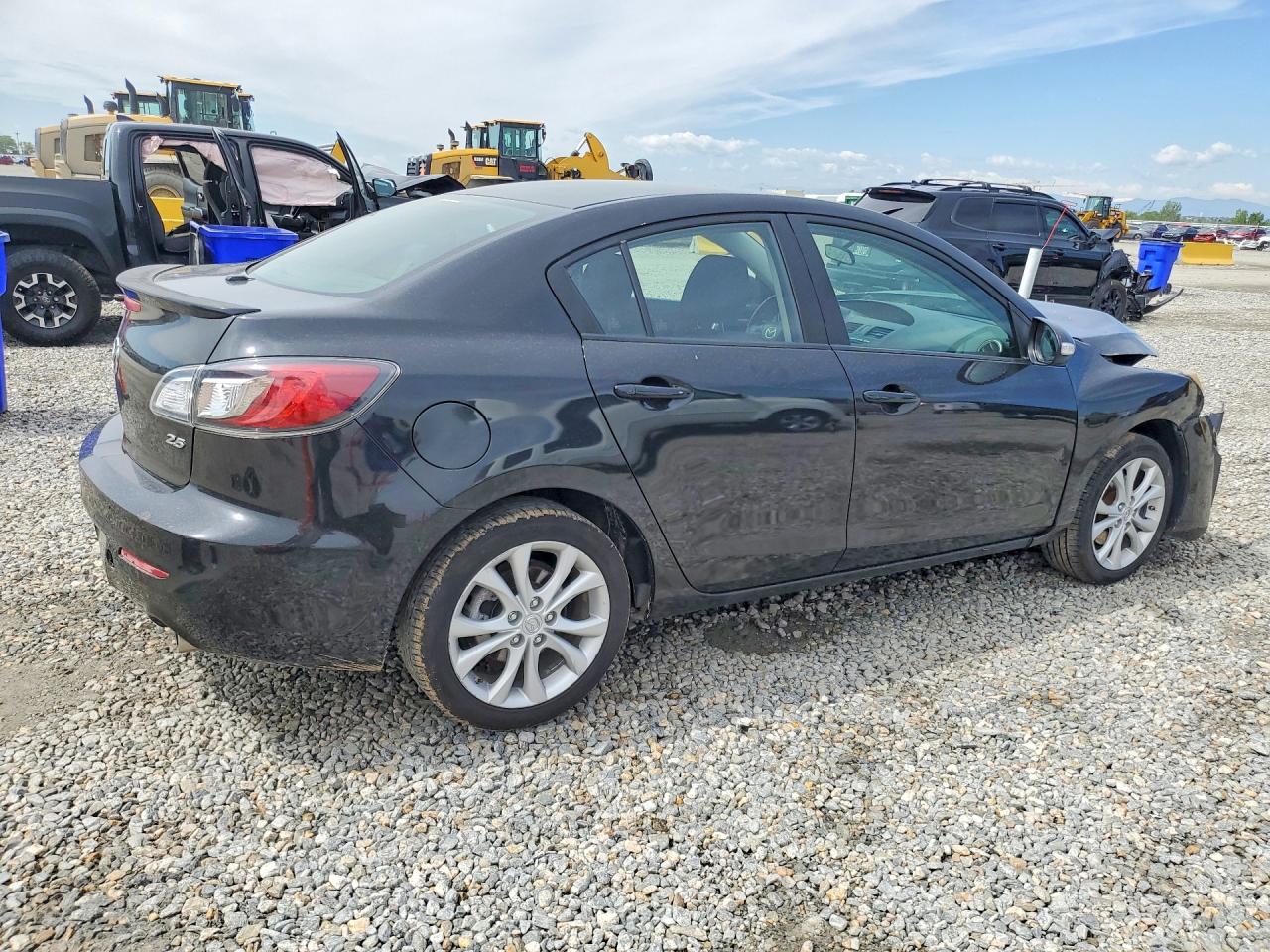 2010 Mazda 3 S Черный vin: JM1BL1S61A1145177
