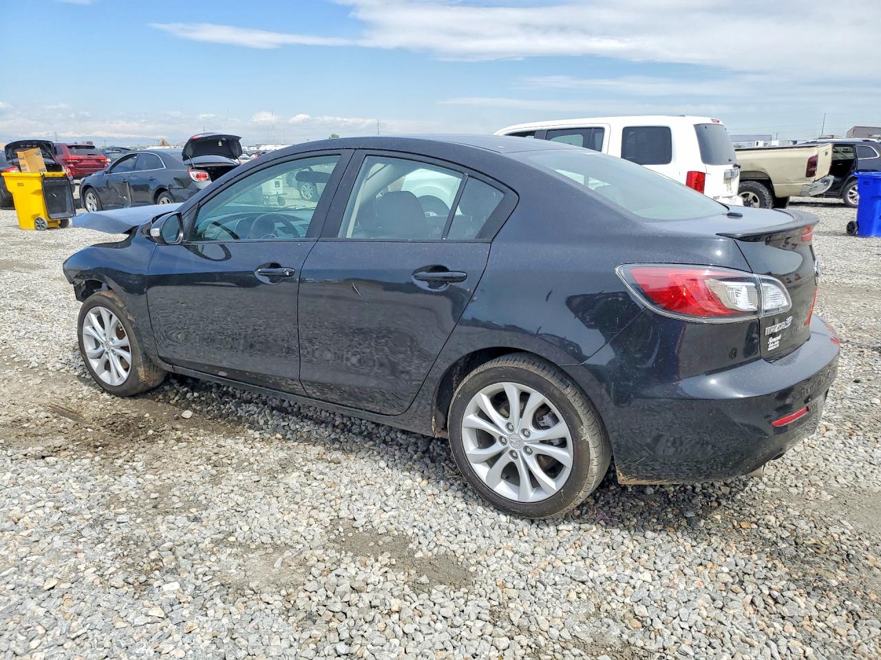 2010 Mazda 3 S Черный vin: JM1BL1S61A1145177