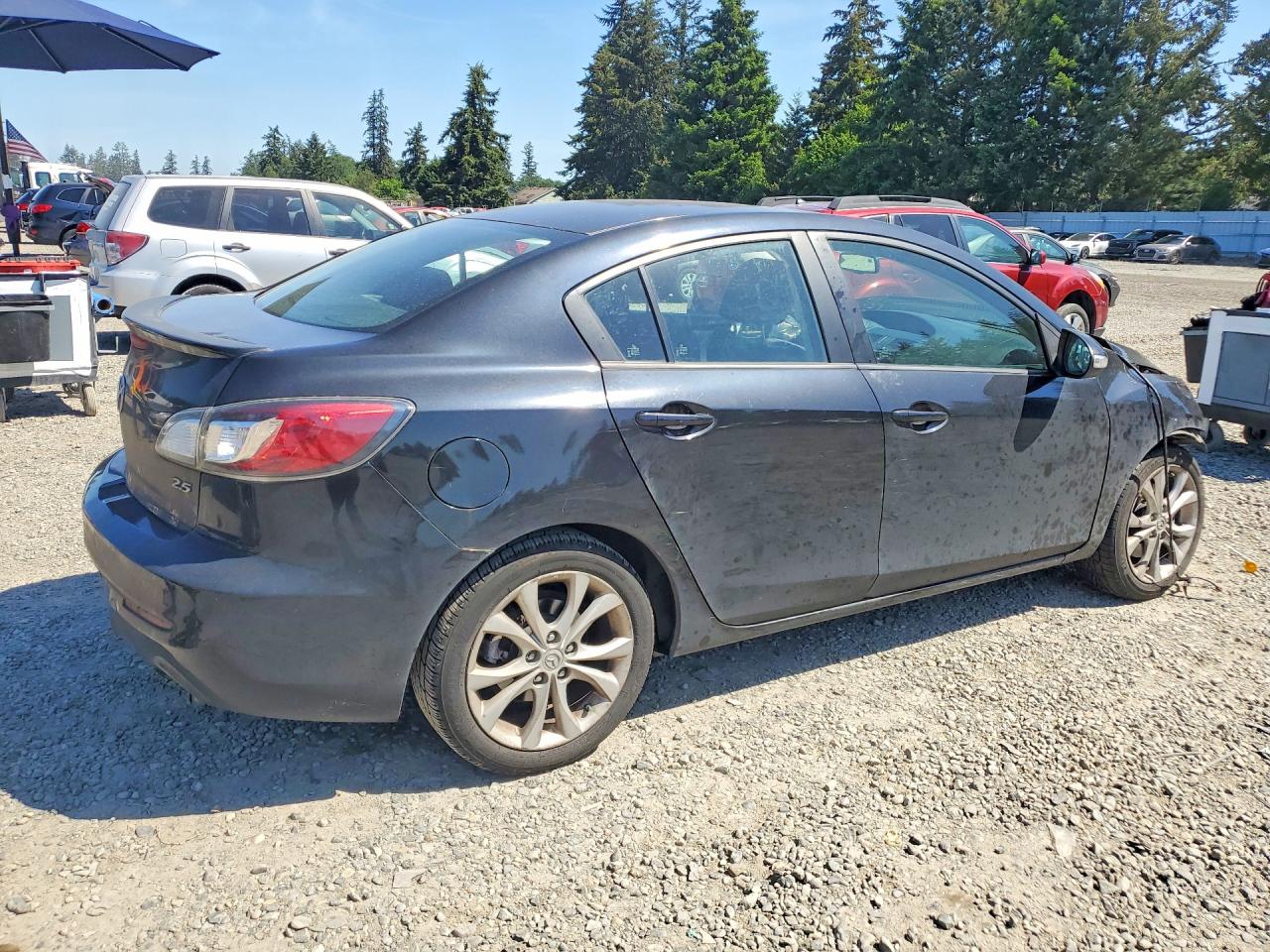 2010 Mazda 3 S Черный vin: JM1BL1S61A1185050