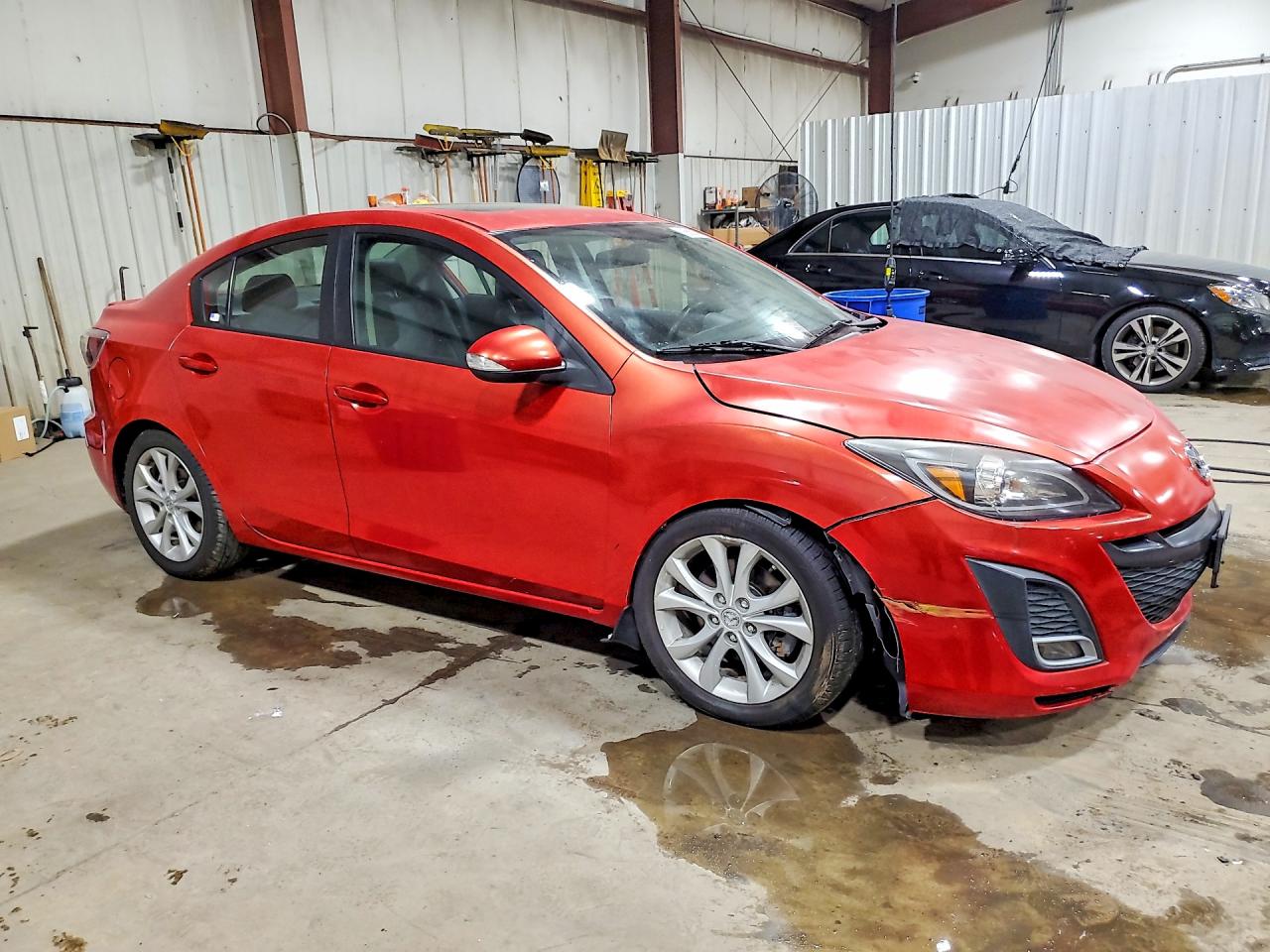 2010 Mazda 3 S Red vin: JM1BL1S63A1201250