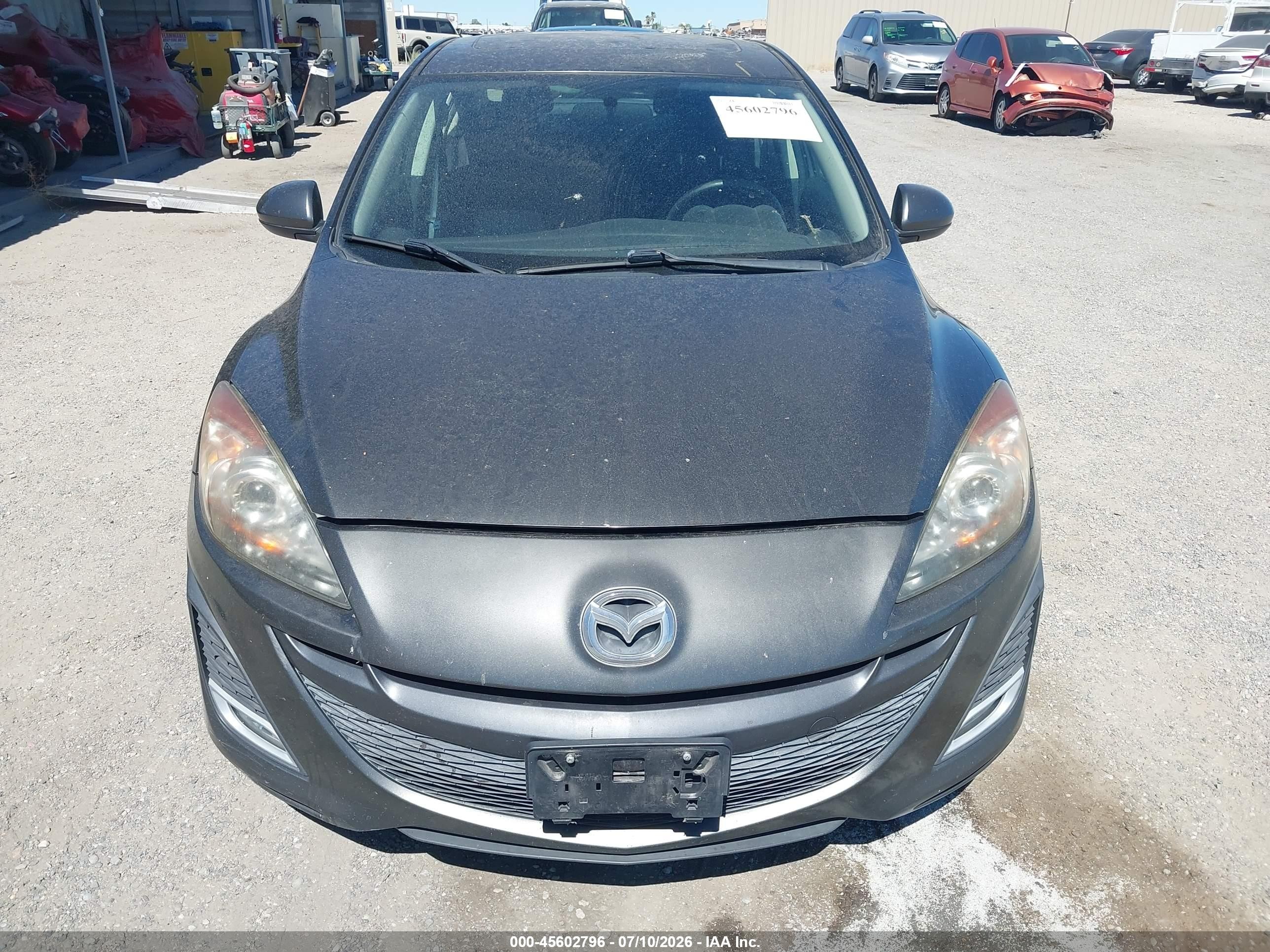 2010 Mazda Mazda3 S Sport Серый vin: JM1BL1S64A1351982