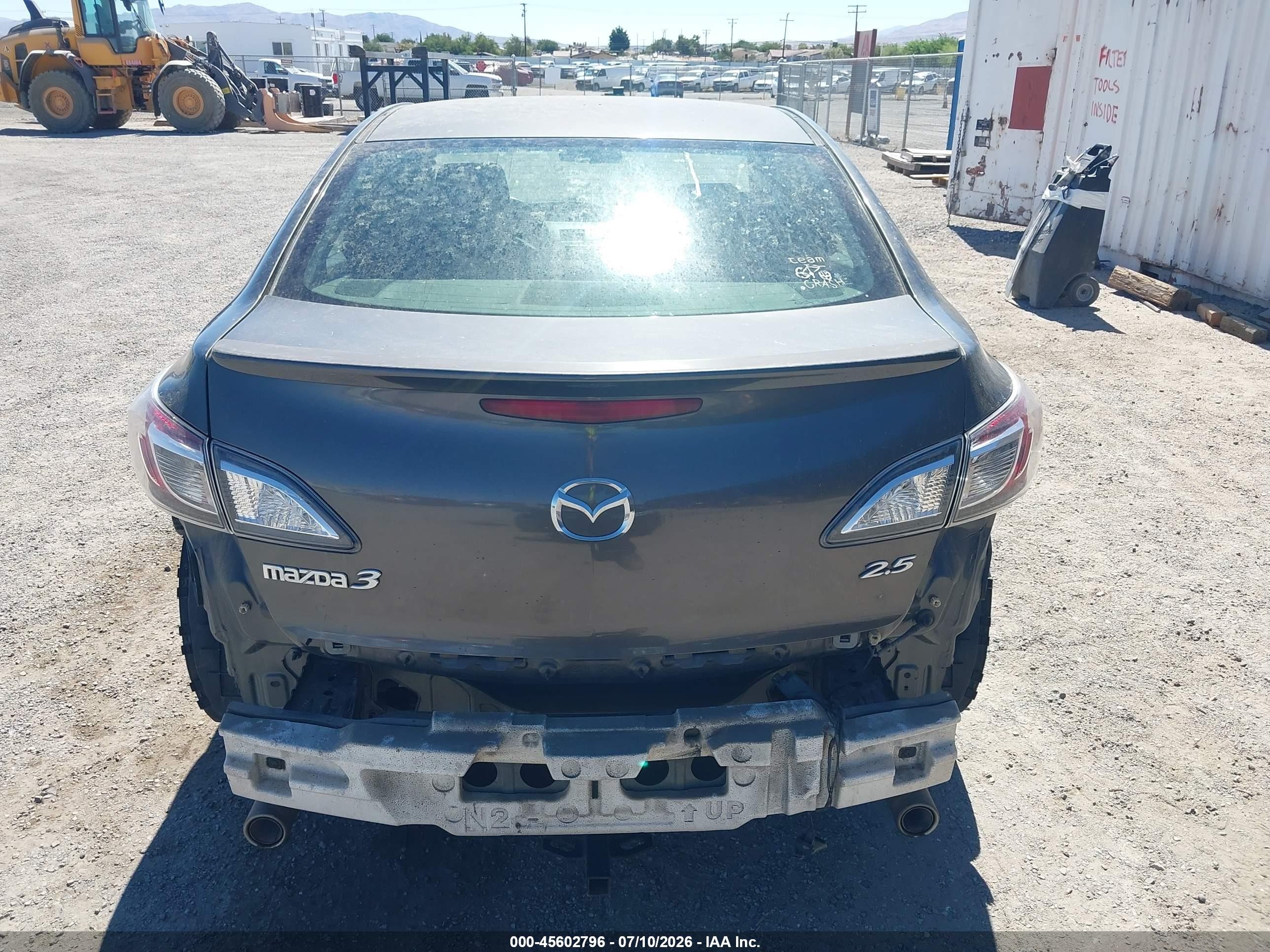 2010 Mazda Mazda3 S Sport Серый vin: JM1BL1S64A1351982