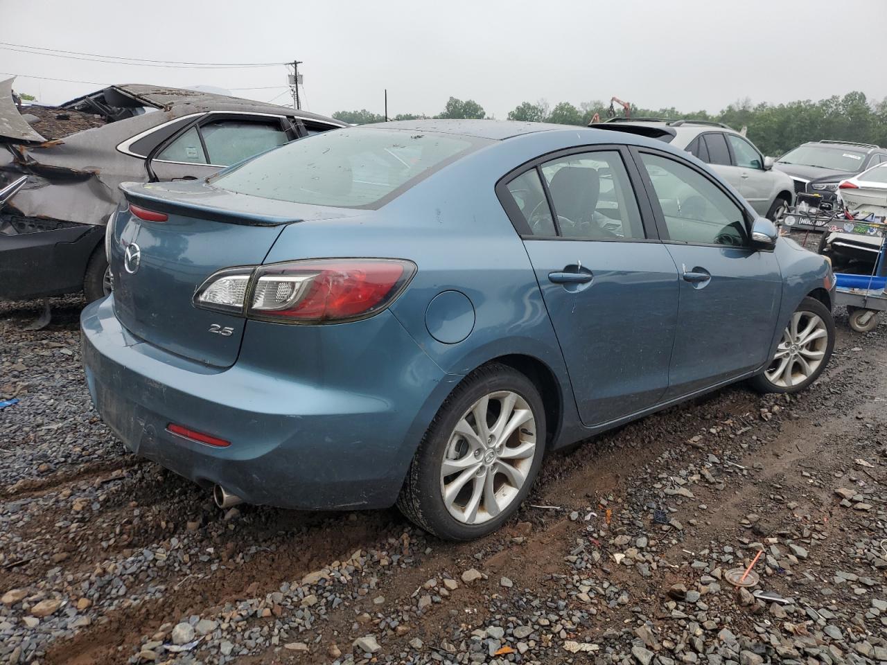 2010 Mazda 3 S Blue vin: JM1BL1S65A1175184