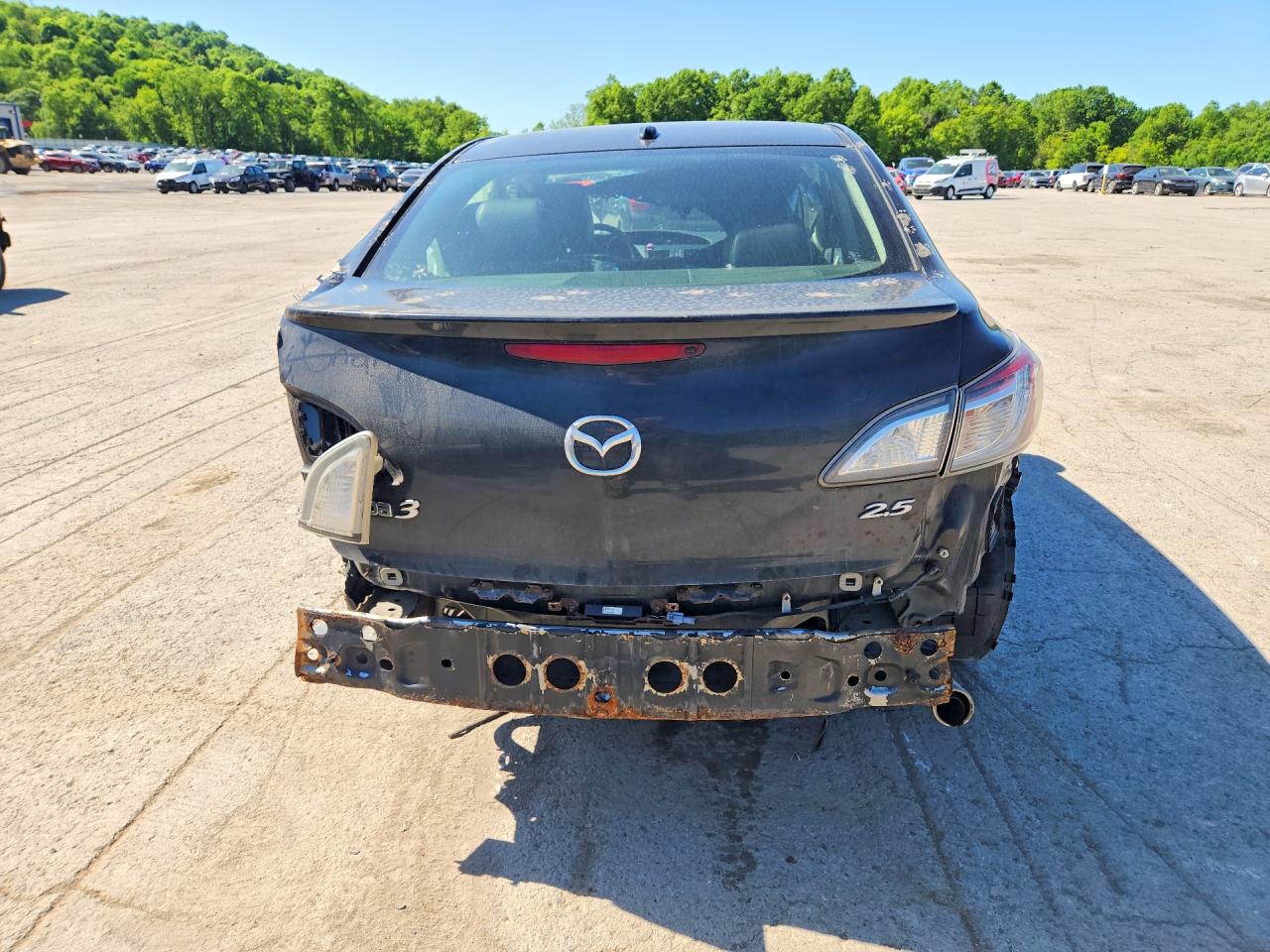 2010 Mazda 3 S Черный vin: JM1BL1S65A1211956