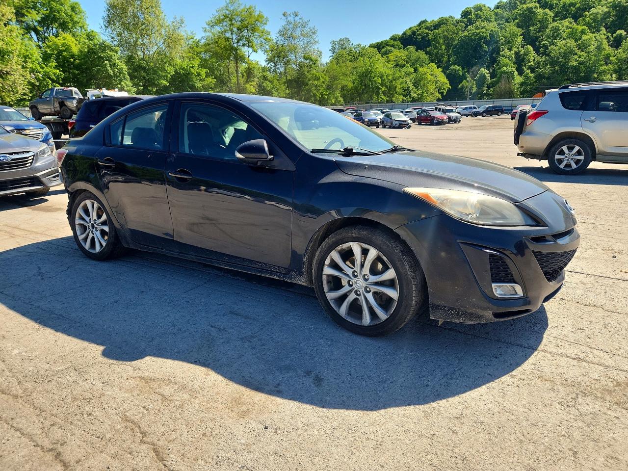 2010 Mazda 3 S Черный vin: JM1BL1S65A1211956