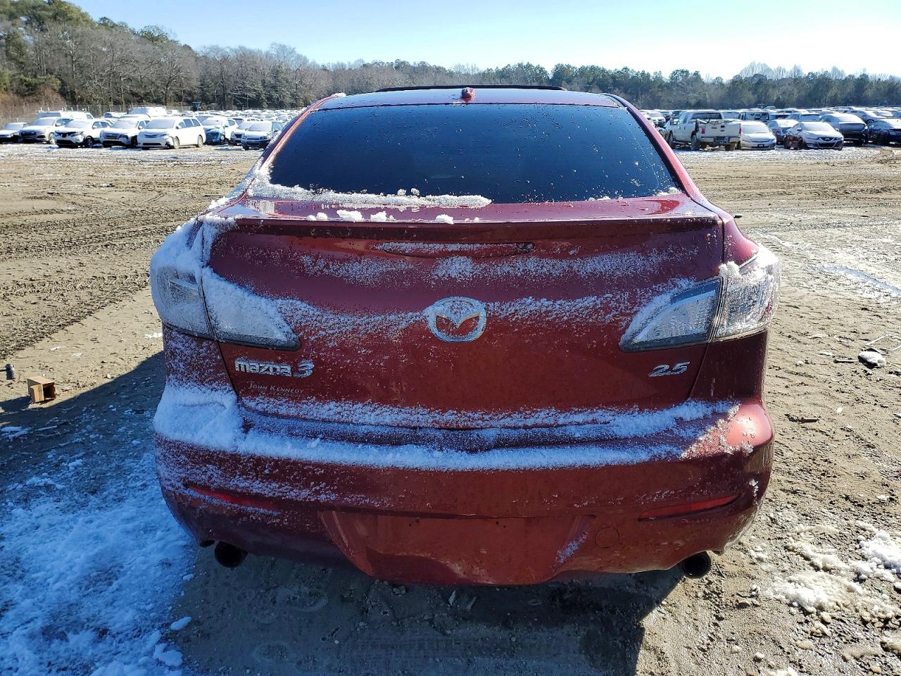 2010 Mazda 3 S Maroon vin: JM1BL1S67A1157883