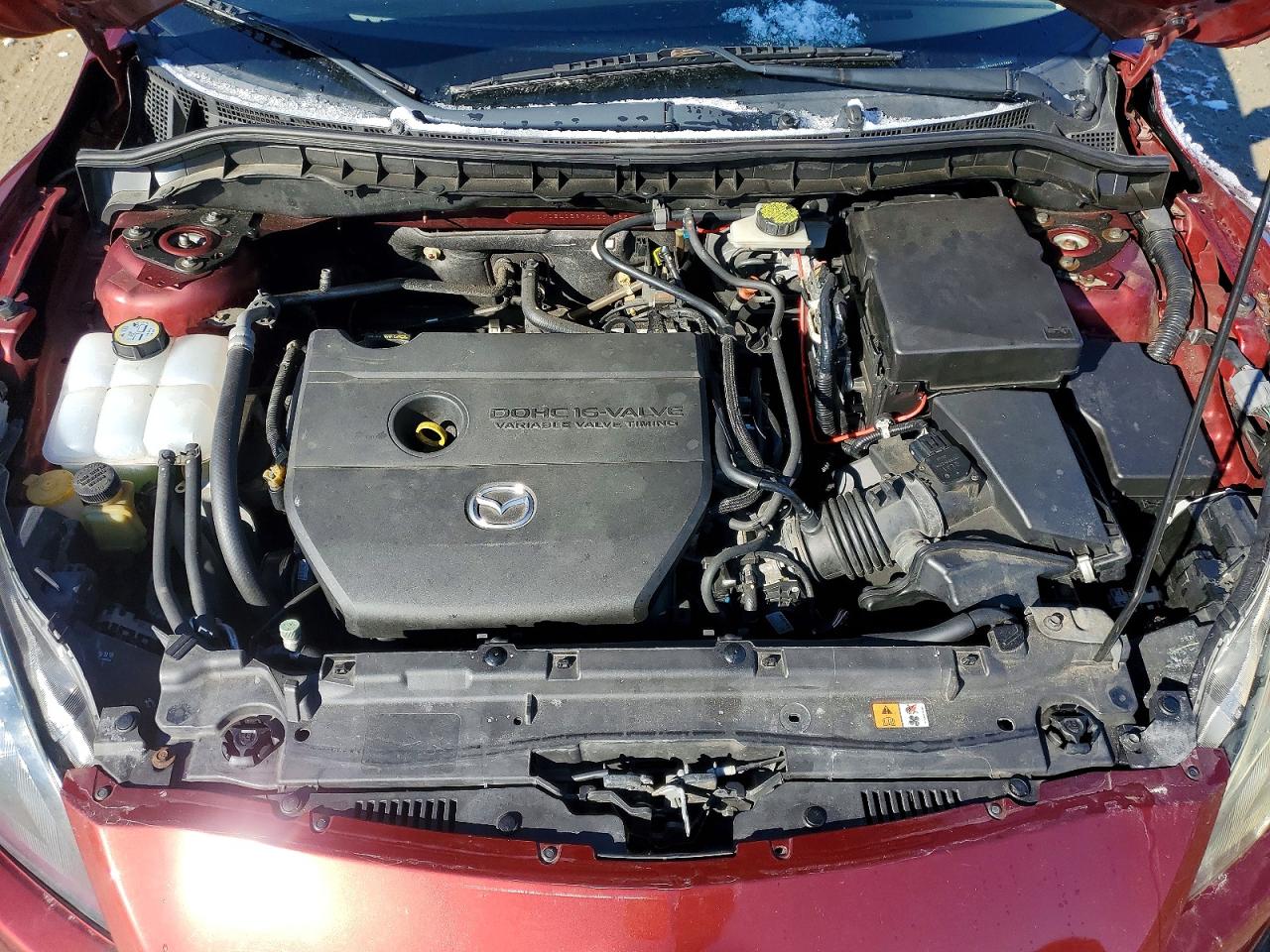 2010 Mazda 3 S Maroon vin: JM1BL1S67A1157883