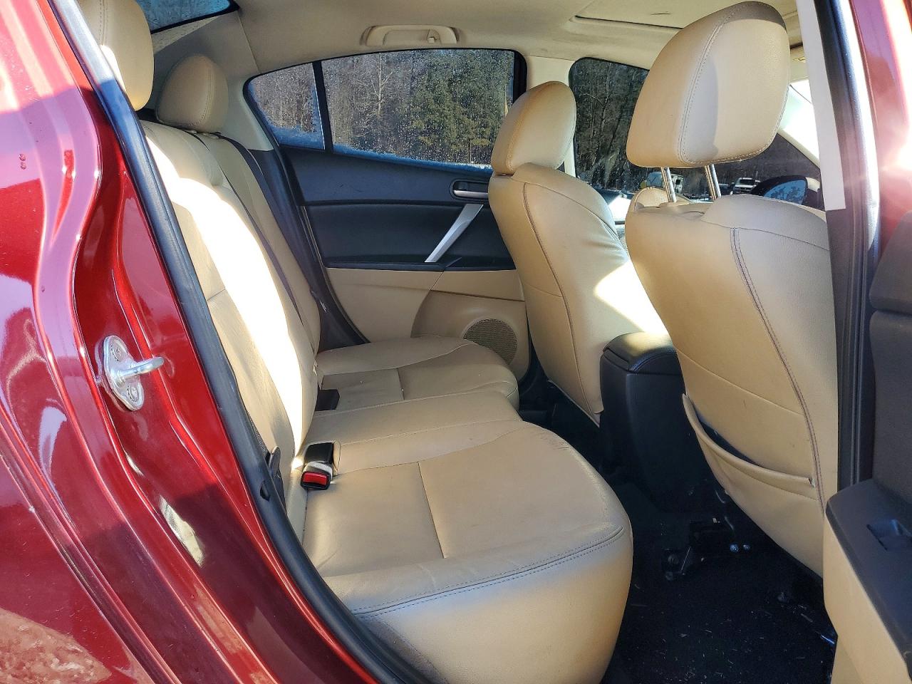 2010 Mazda 3 S Maroon vin: JM1BL1S67A1157883