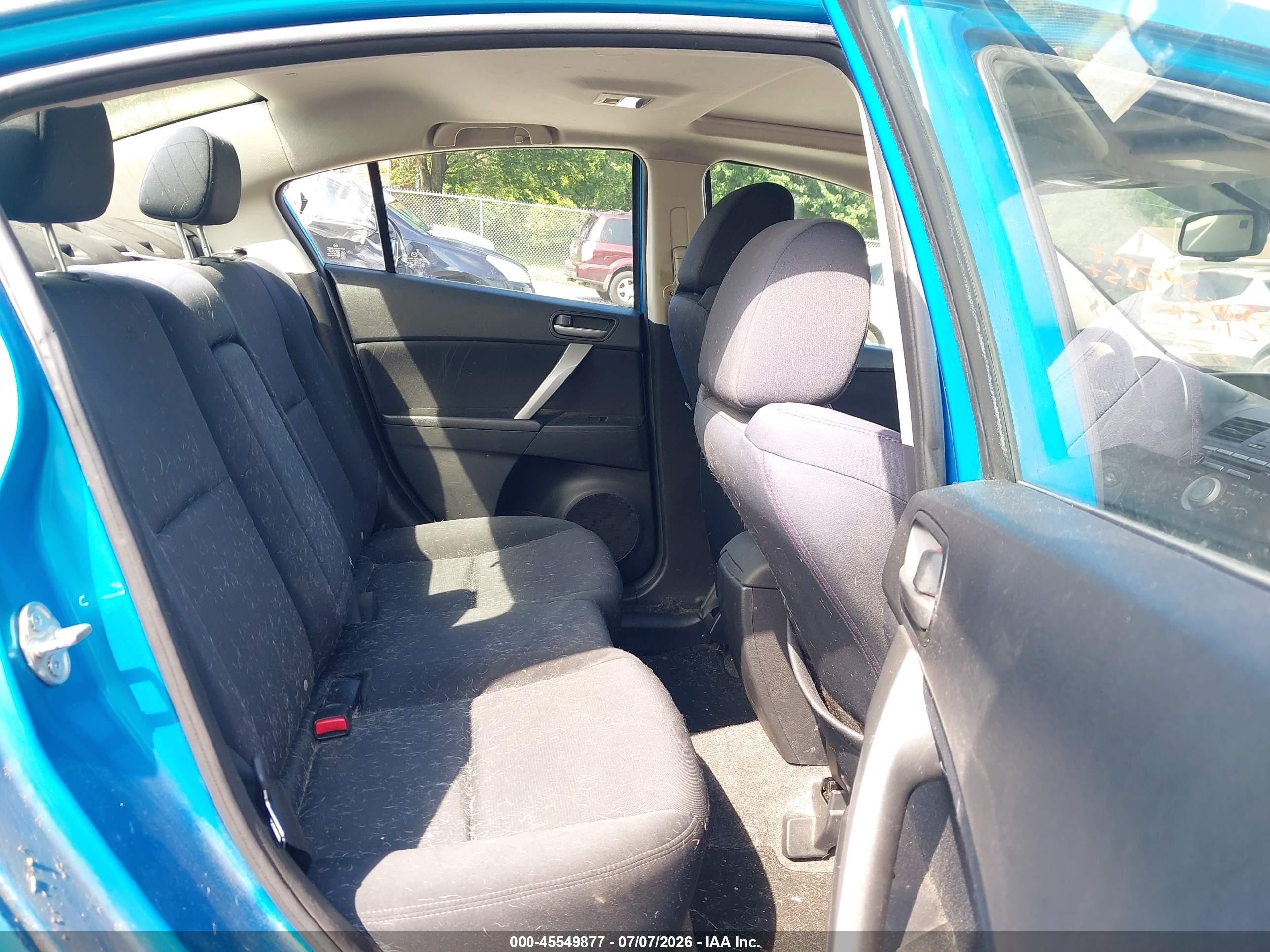 2010 Mazda Mazda3 S Sport Blue vin: JM1BL1S67A1304624