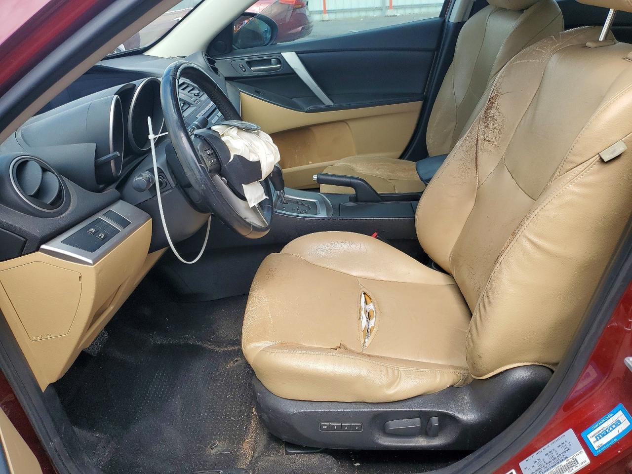 2010 Mazda 3 S Red vin: JM1BL1S68A1100494