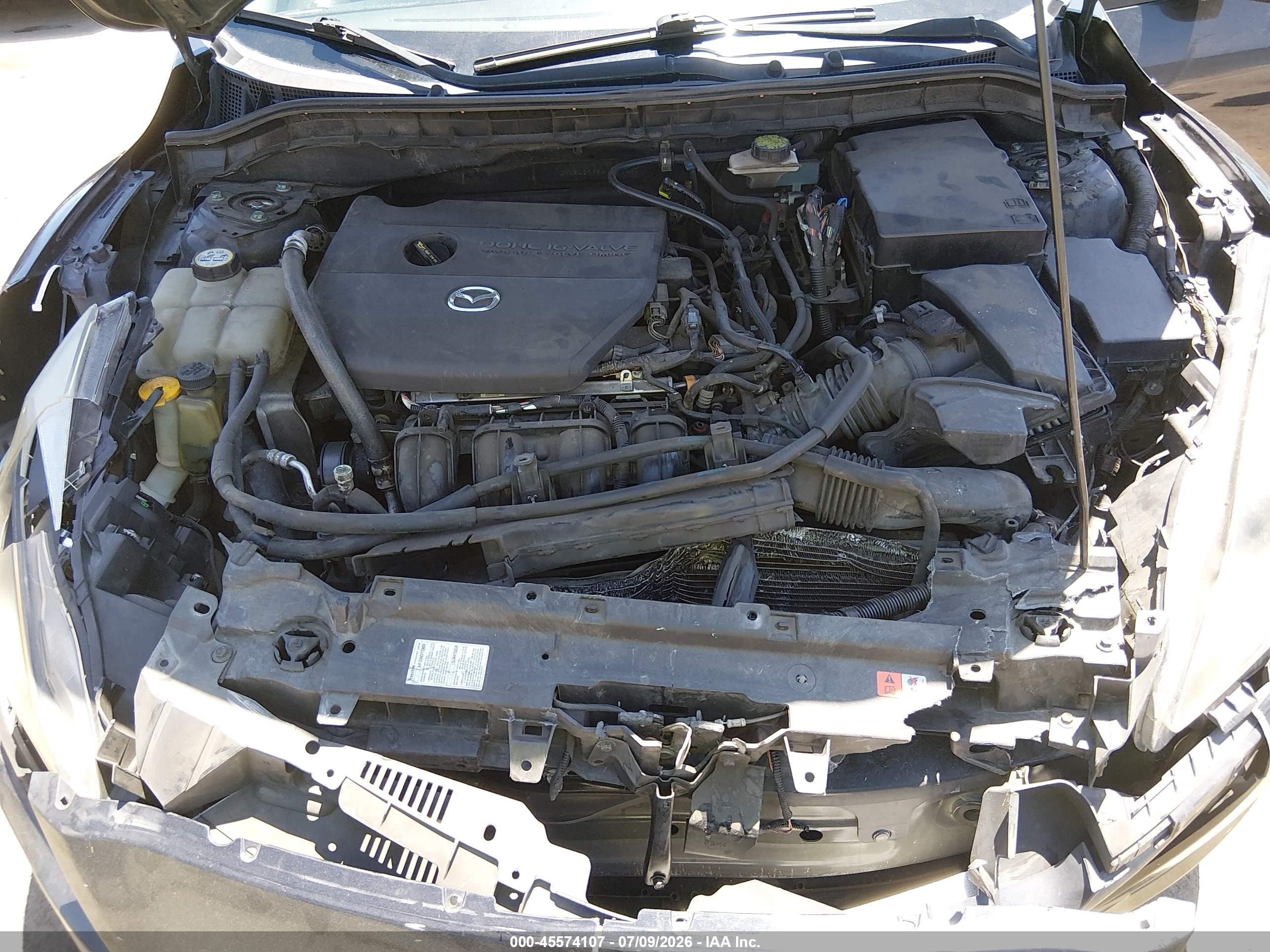 2010 Mazda Mazda3 S Sport Черный vin: JM1BL1S68A1297036