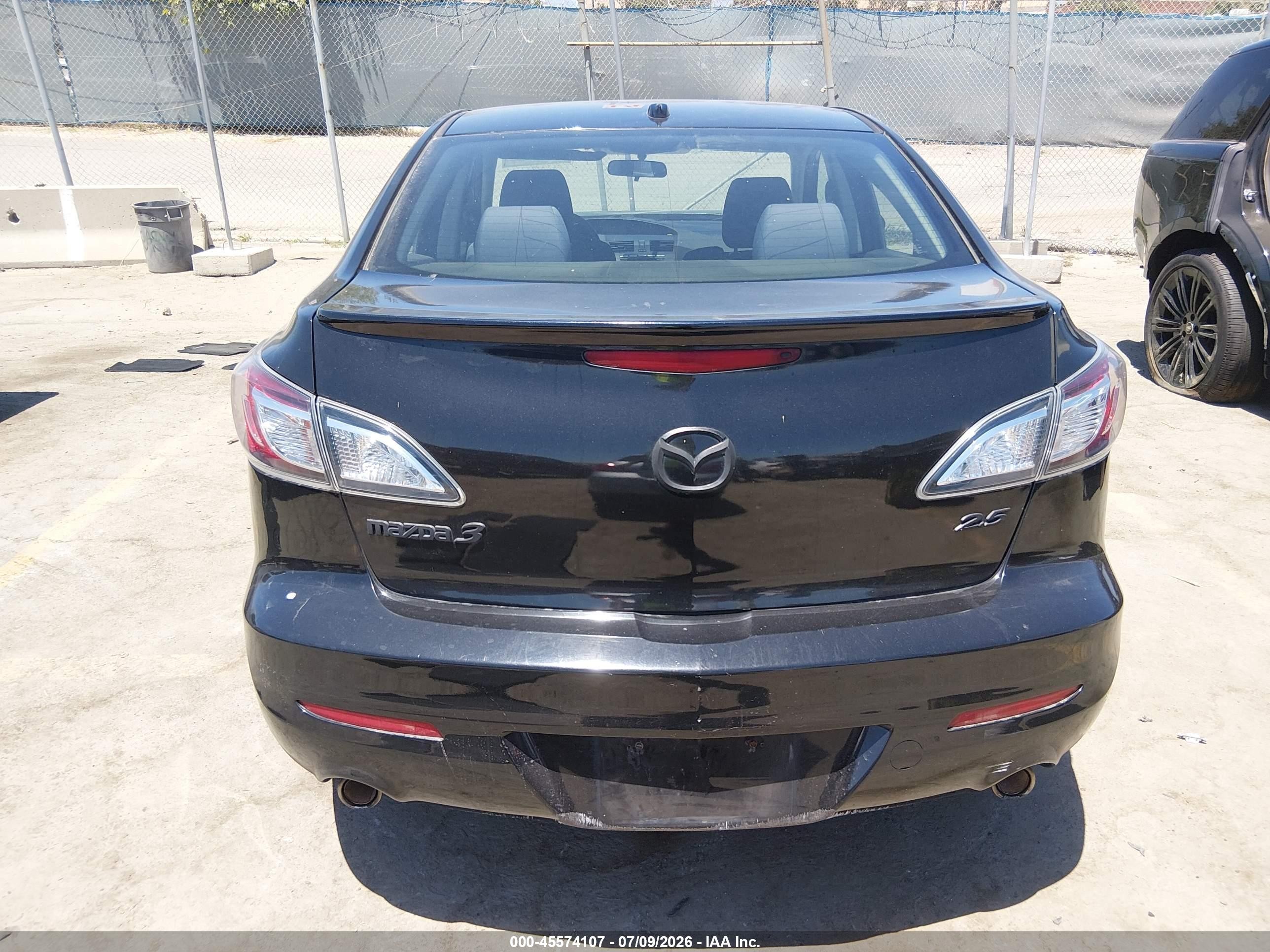 2010 Mazda Mazda3 S Sport Черный vin: JM1BL1S68A1297036
