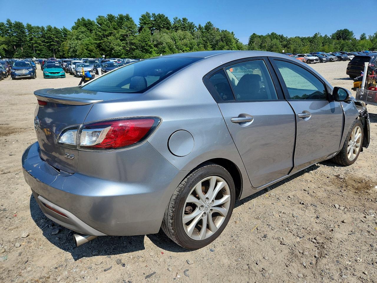 2010 Mazda 3 S Серебряный vin: JM1BL1S69A1108975